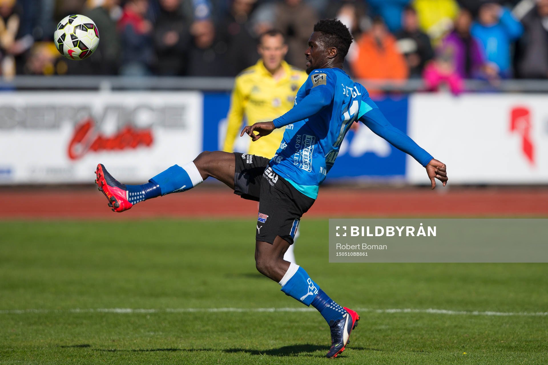 Halmstads King Osei Gyan