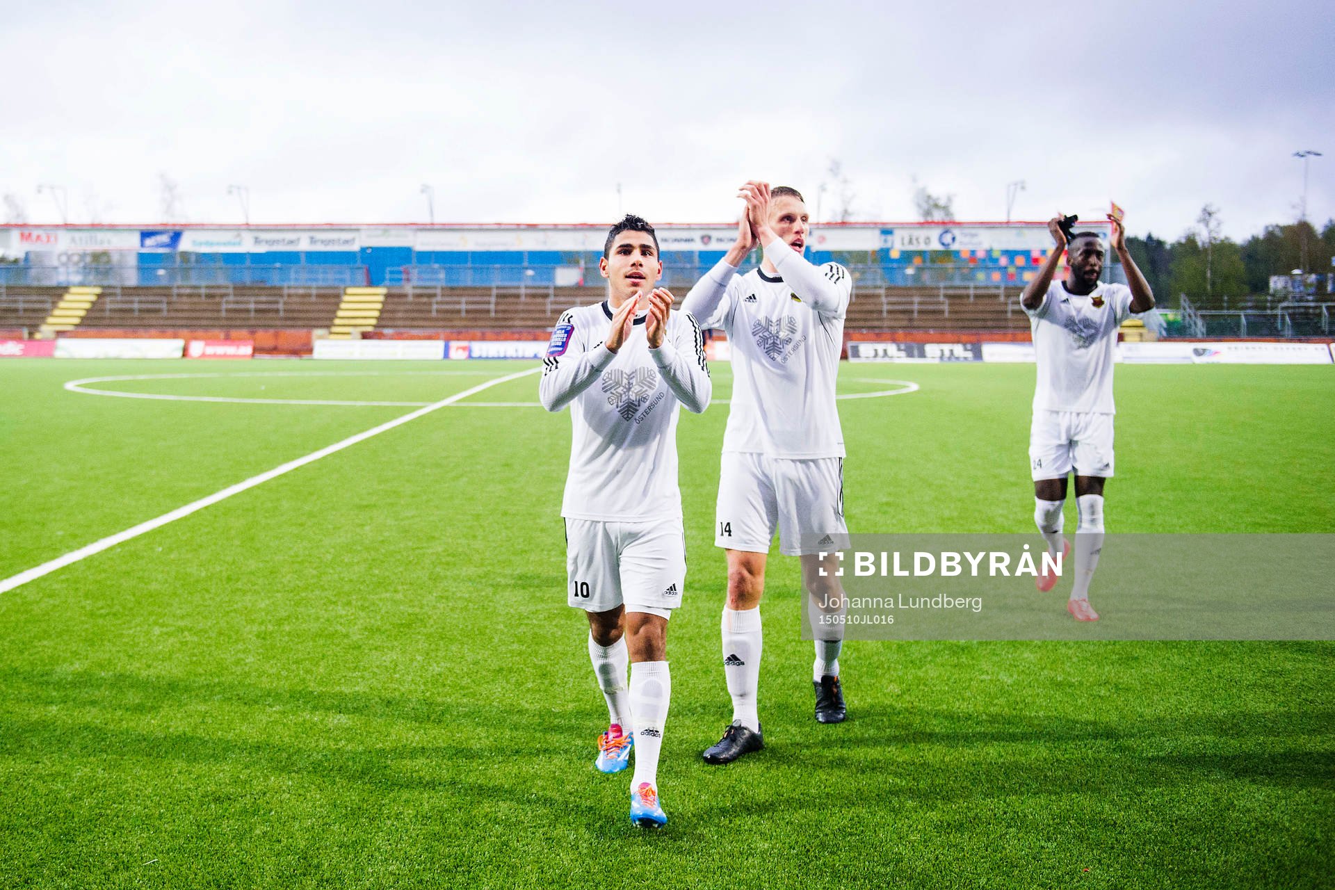Östersunds Hosam Aiesh, Bobo Sollander Jansson och Ronald