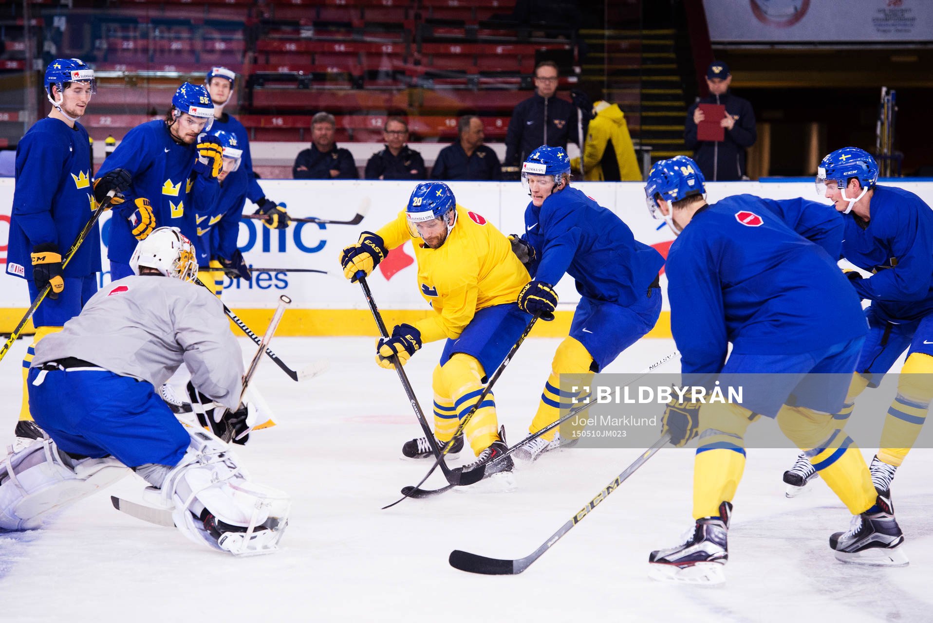 Joel Lundqvist och John Klingberg på Sveriges