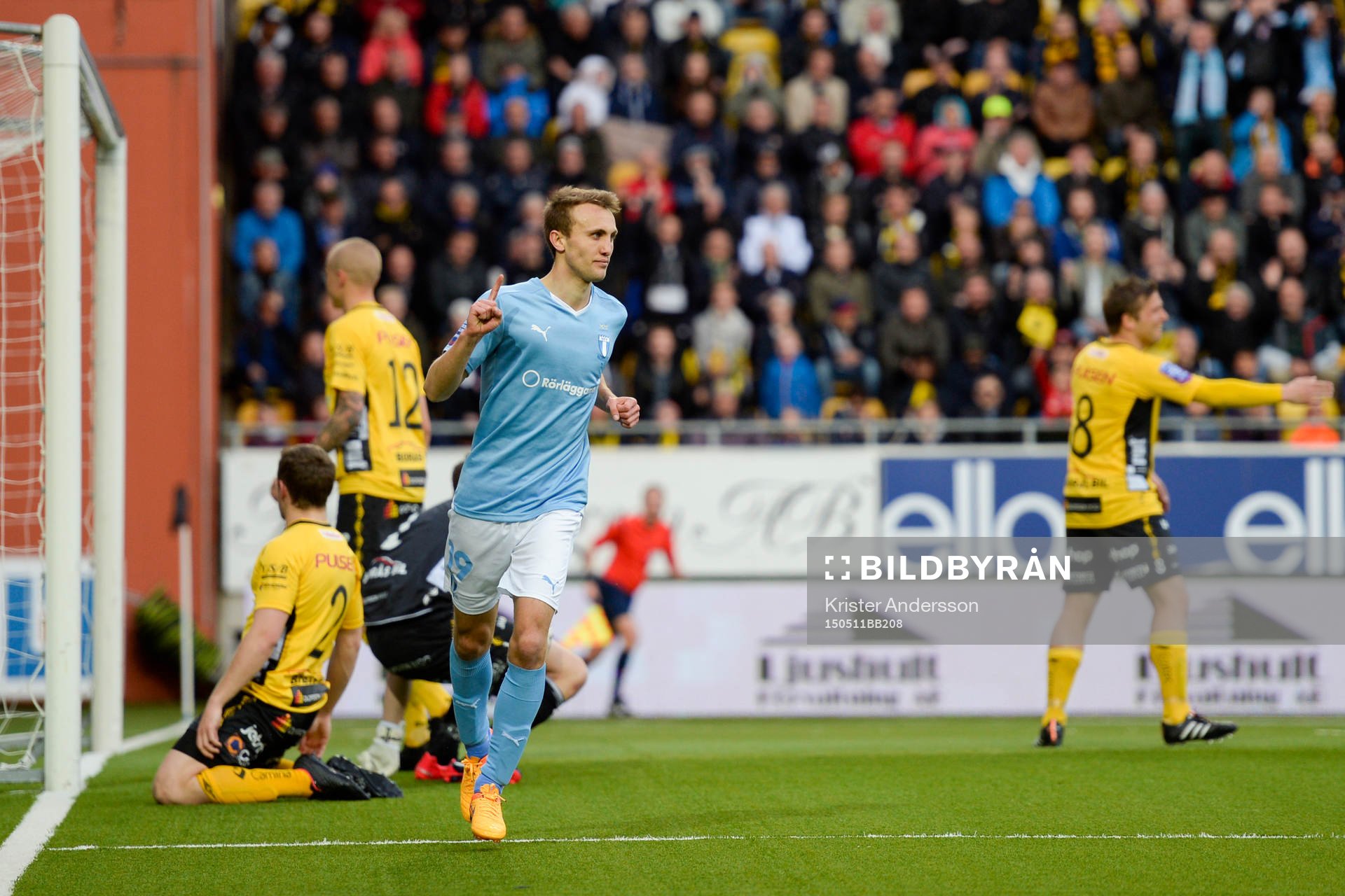Malmö FFs Magnus Wolff Eikrem jublar