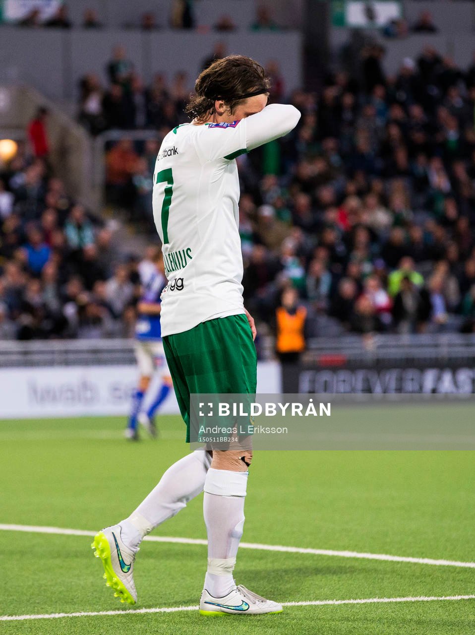 Hammarbys Linus Hallenius deppar