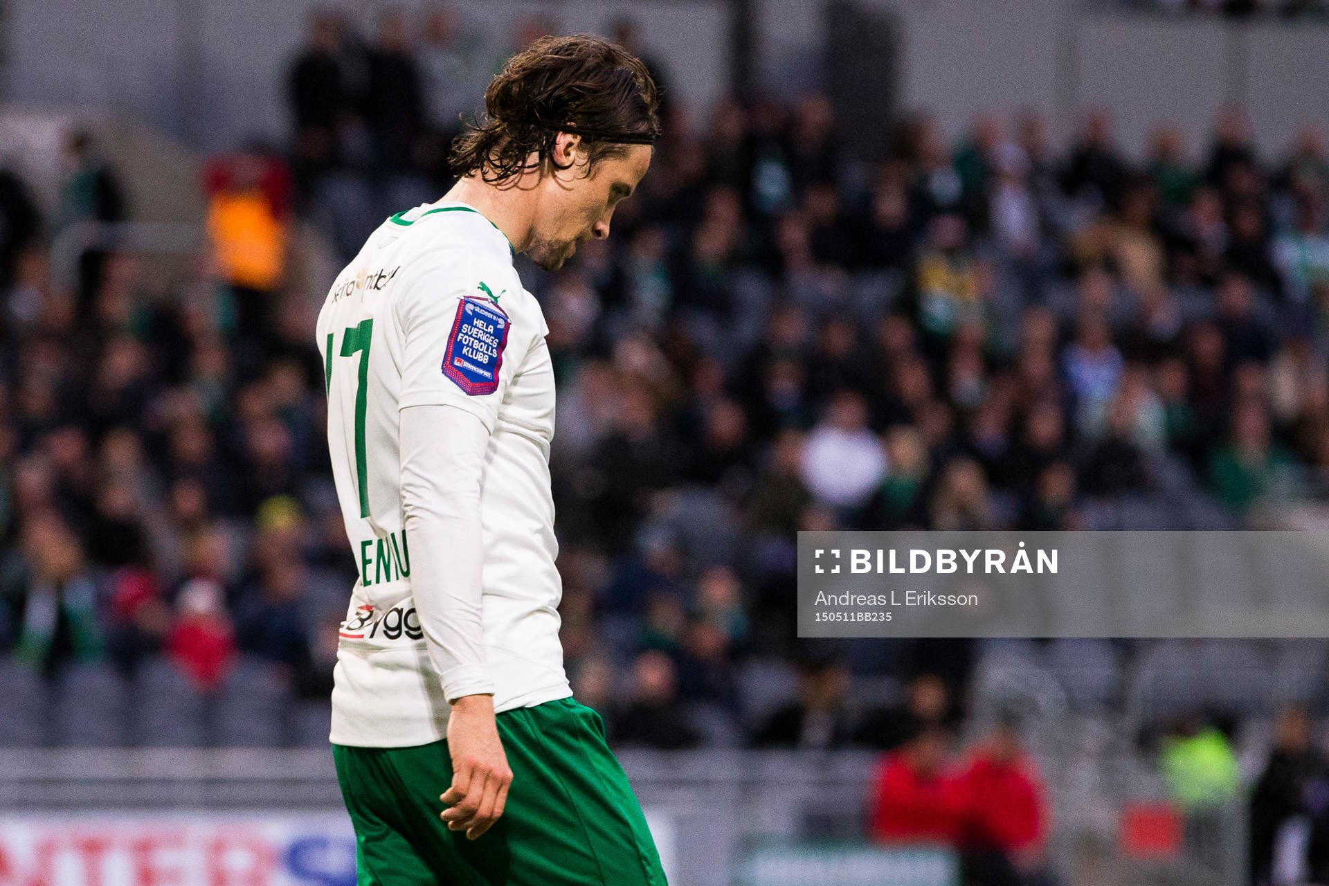 Hammarbys Linus Hallenius deppar