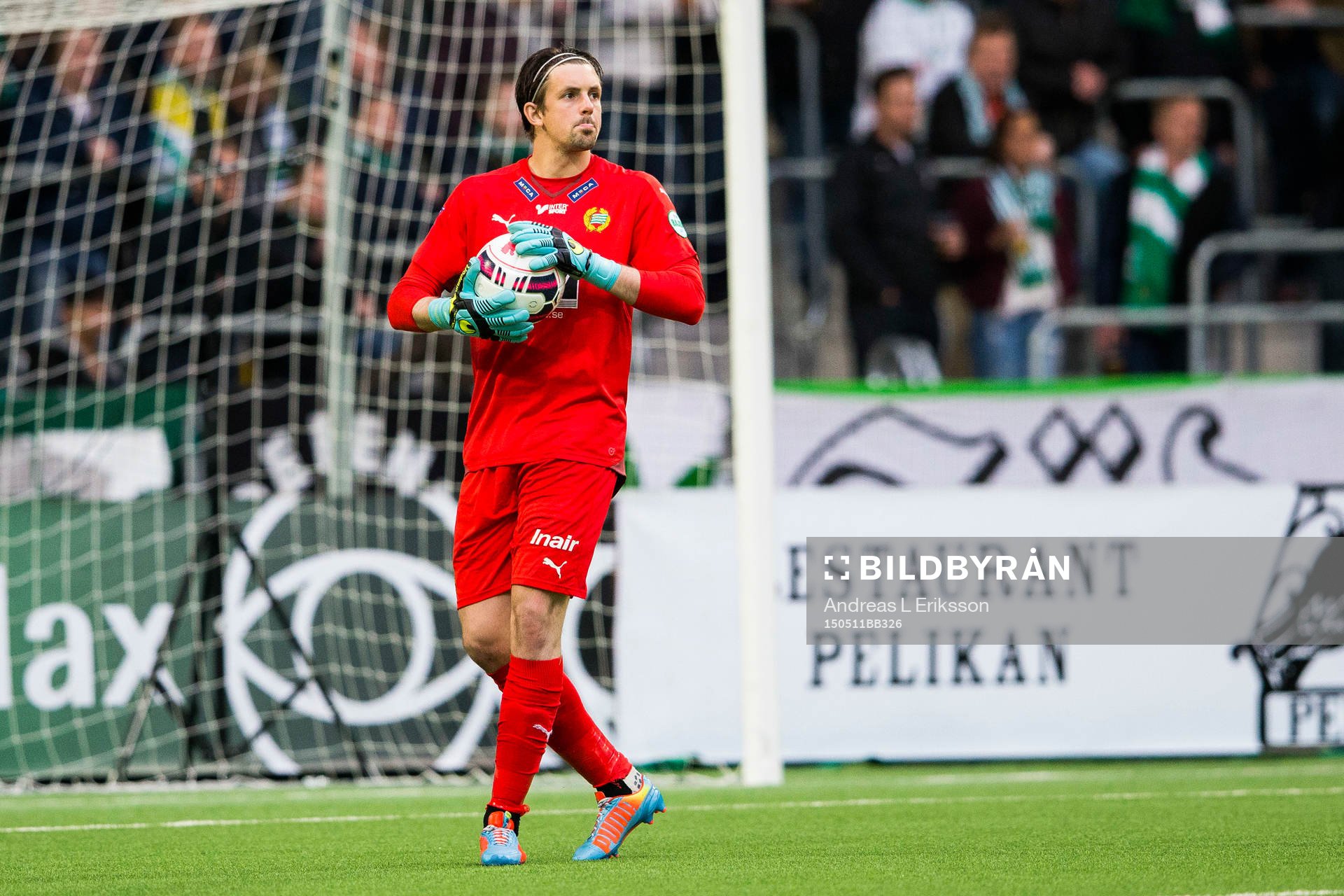 Hammarbys målvakt Johannes Hopf