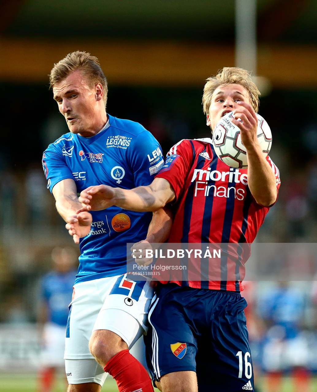 Åtvidabergs Pontus Nordenberg och Djurgårdens Sebastian