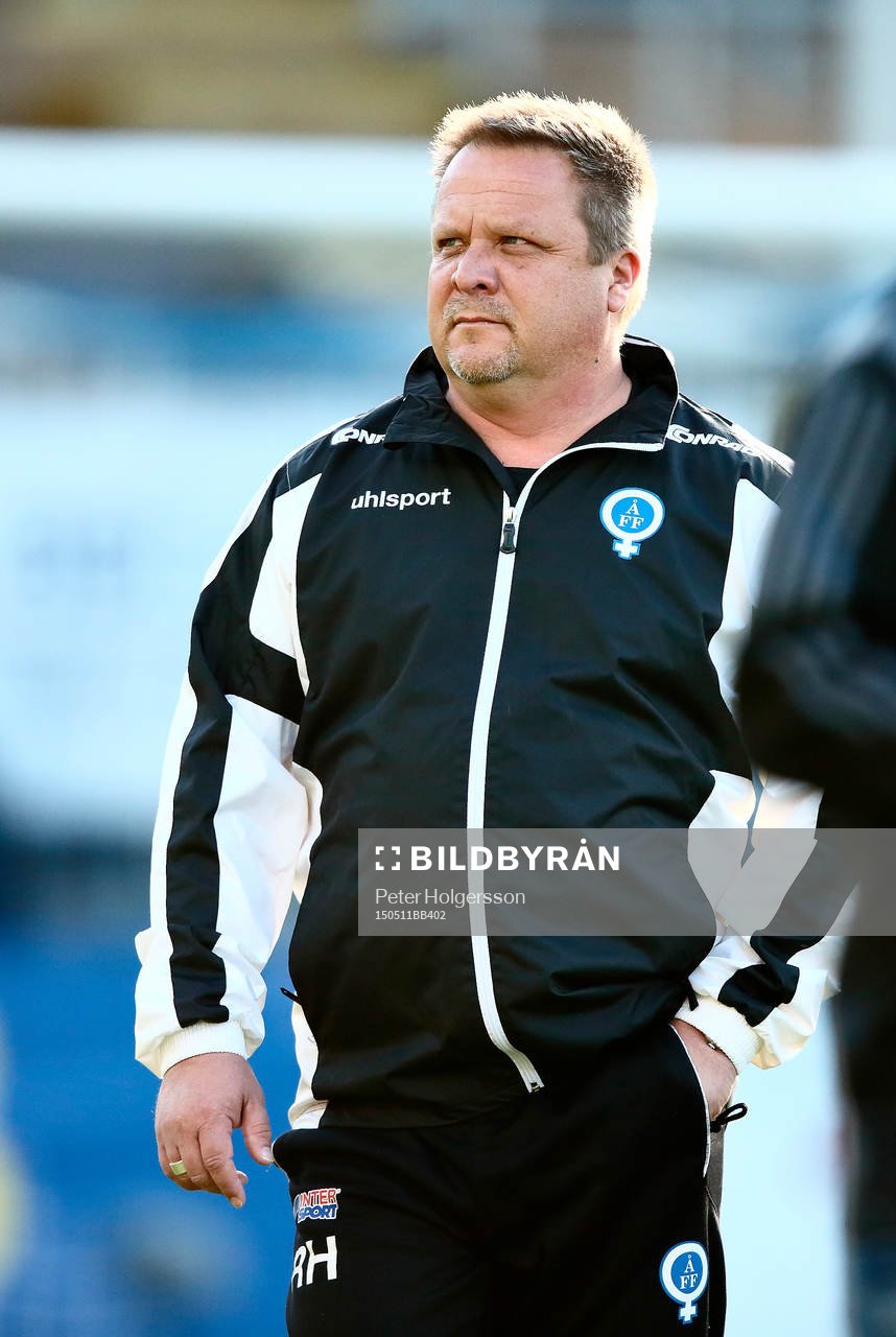 Åtvidabergs tränare Roar Hansen