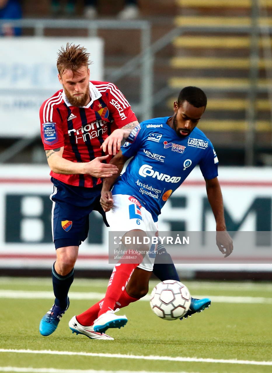 Djurgårdens Alexander Faltsetas och Åtvidabergs Ammar