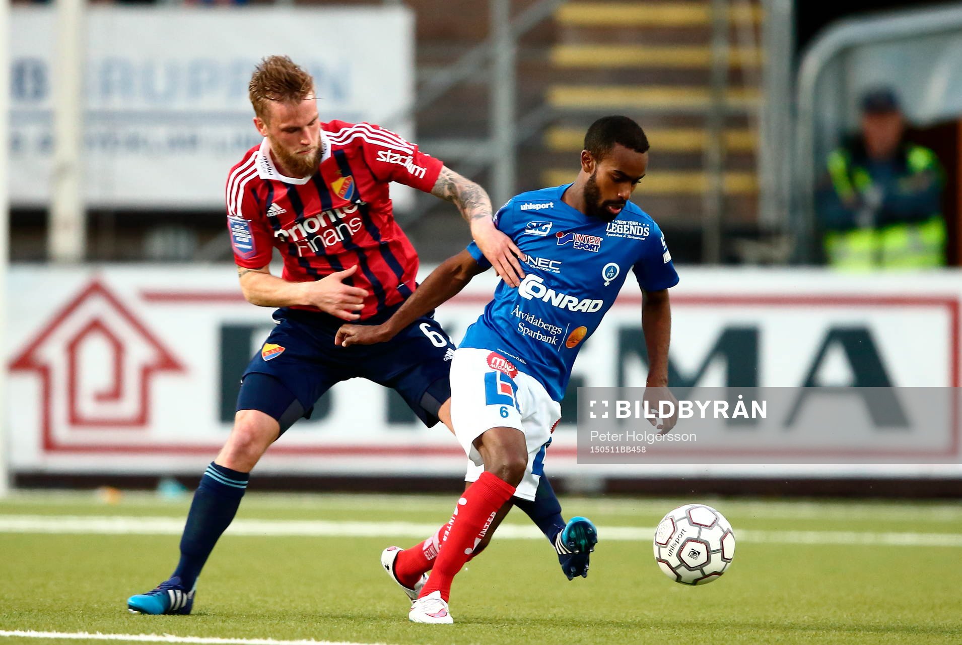 Djurgårdens Alexander Faltsetas och Åtvidabergs Ammar