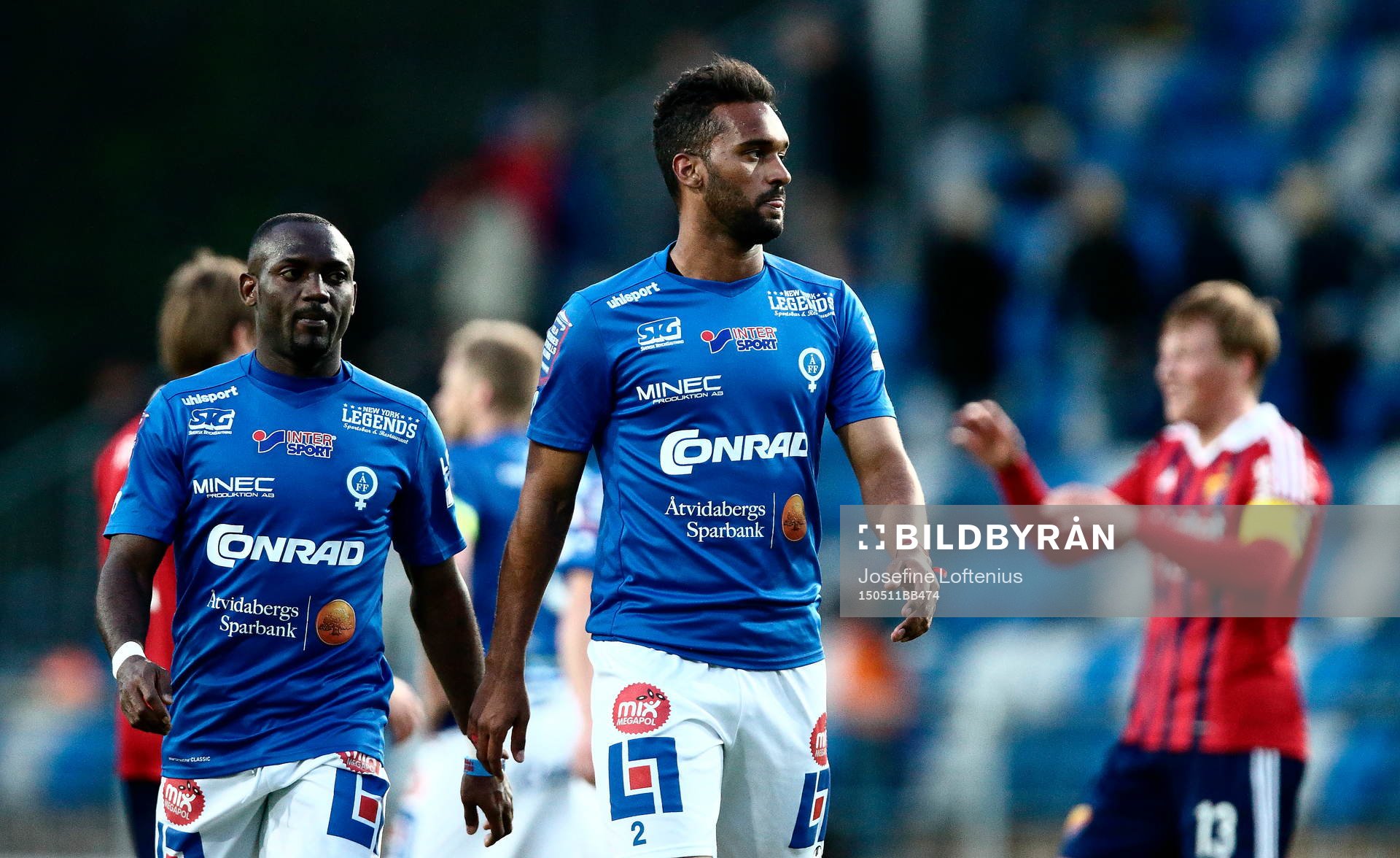 Åtvidabergs John Owoeri och Alberis da Silva deppar