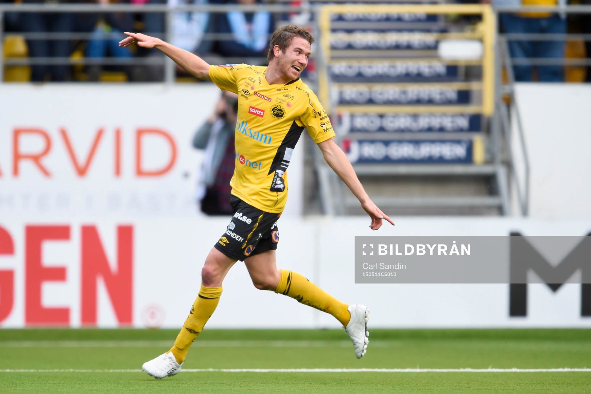 Elfsborgs Marcus Rohdén jublar
