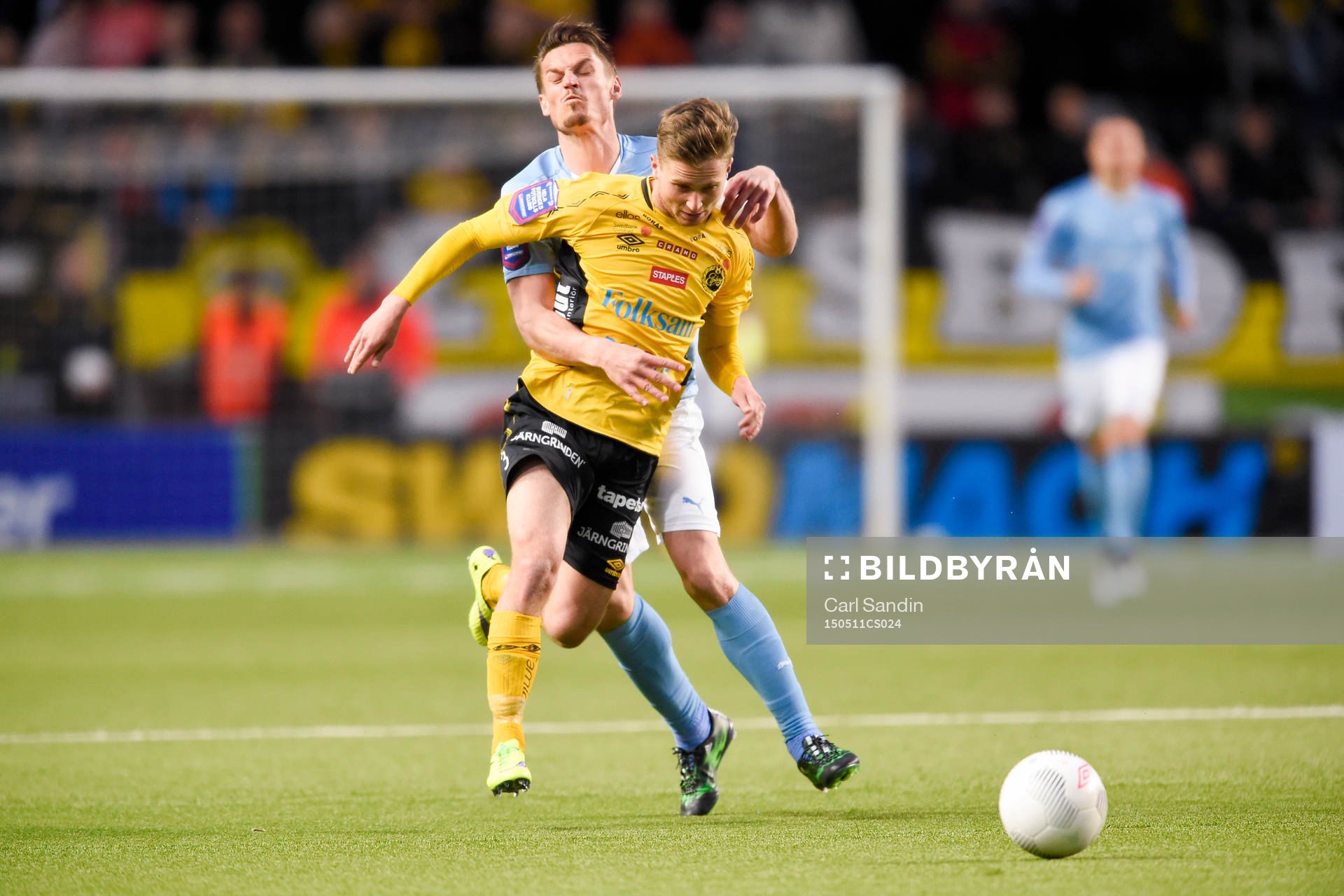 Elfsborgs Adam Lundqvist och Malmö FFs Markus Rosenberg
