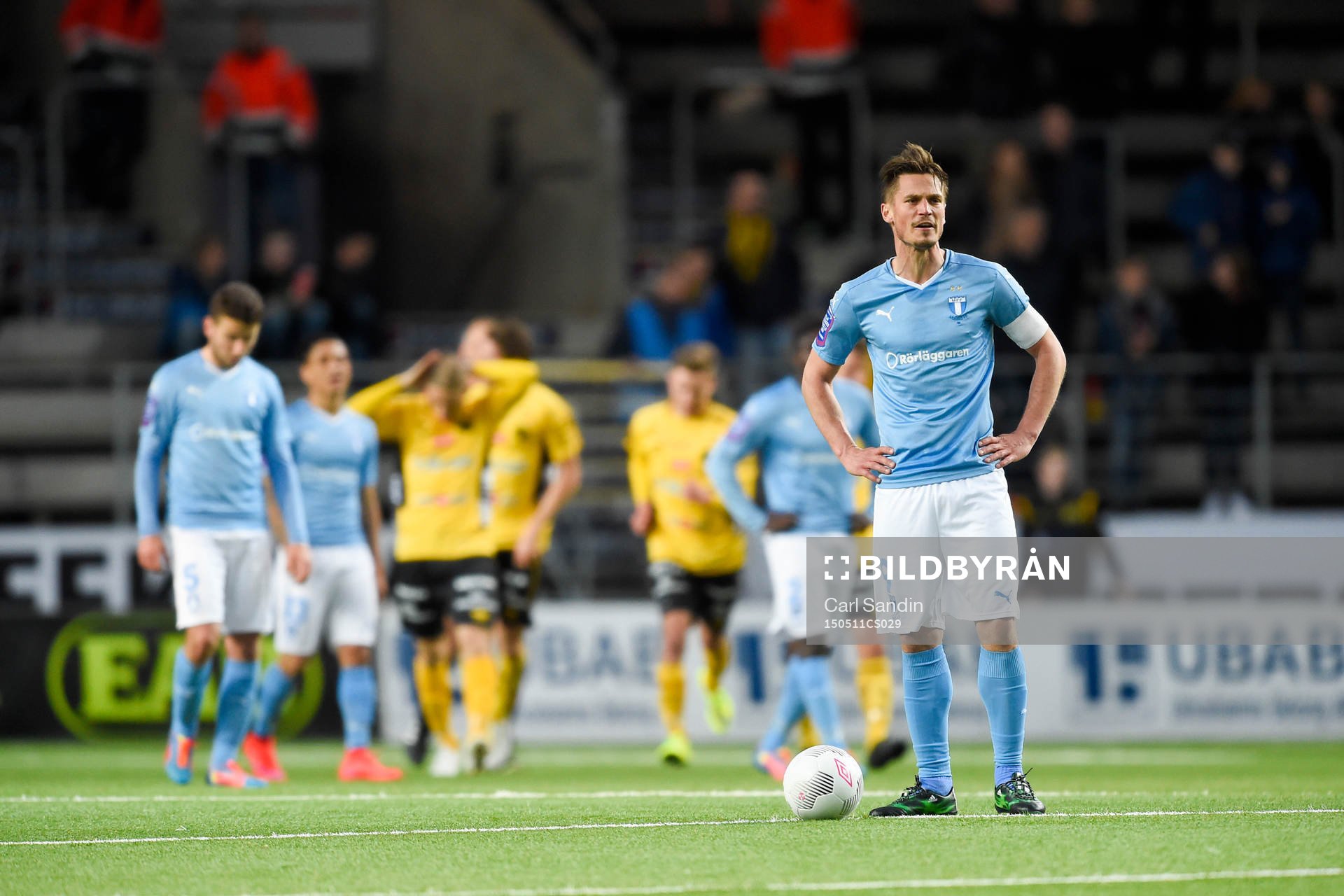 Malmö FFs Markus Rosenberg deppar