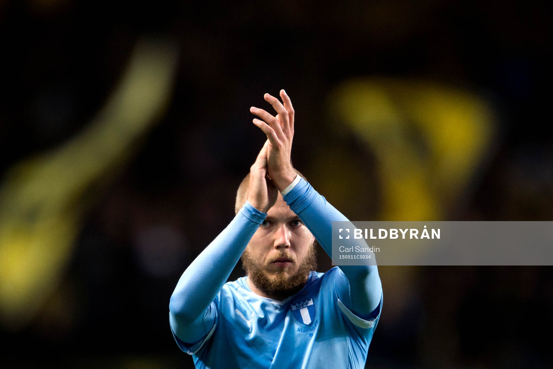 Malmö FFs Anton Tinnerholm tackar publiken