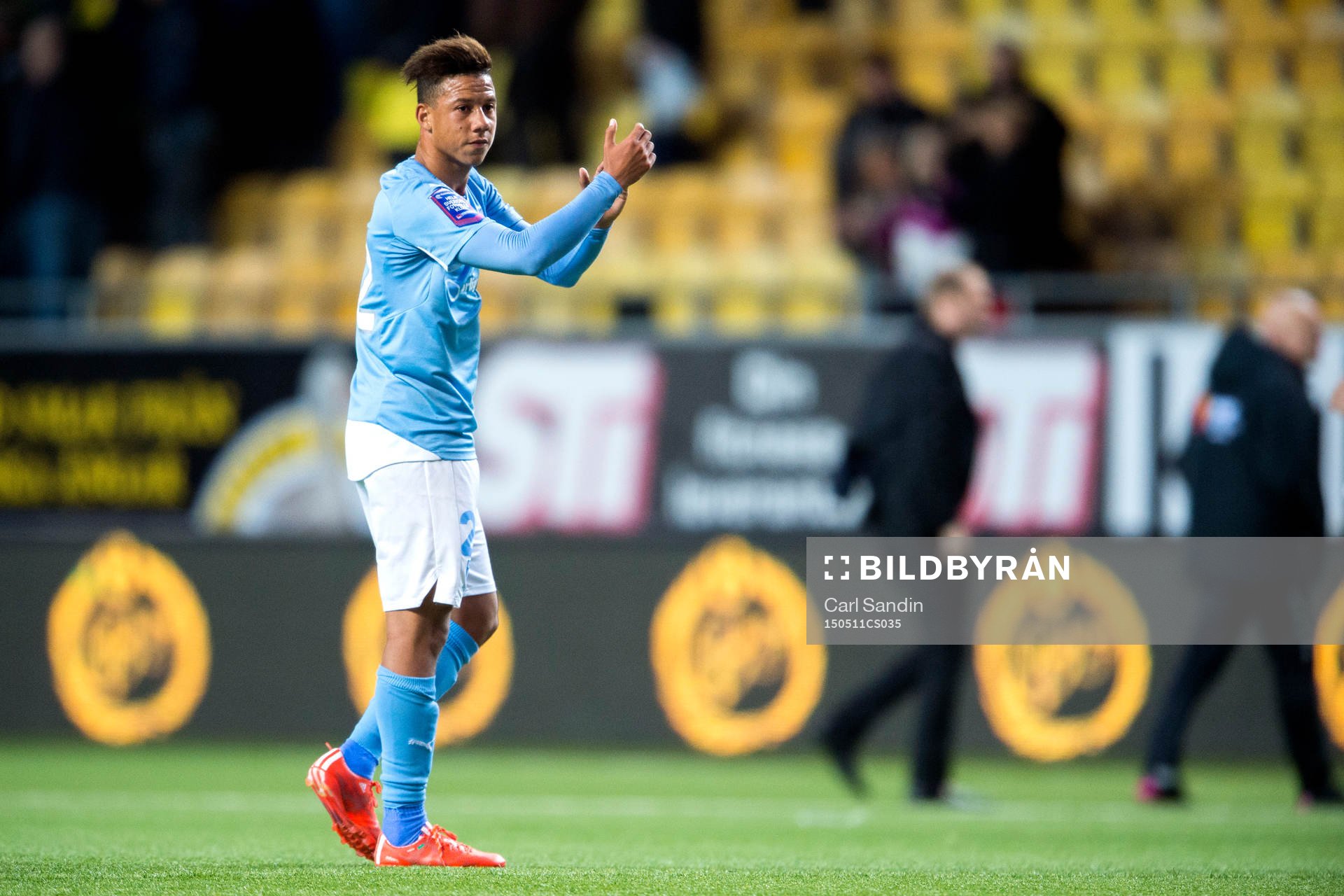 Malmö FFs Tobias Sana tackar publiken