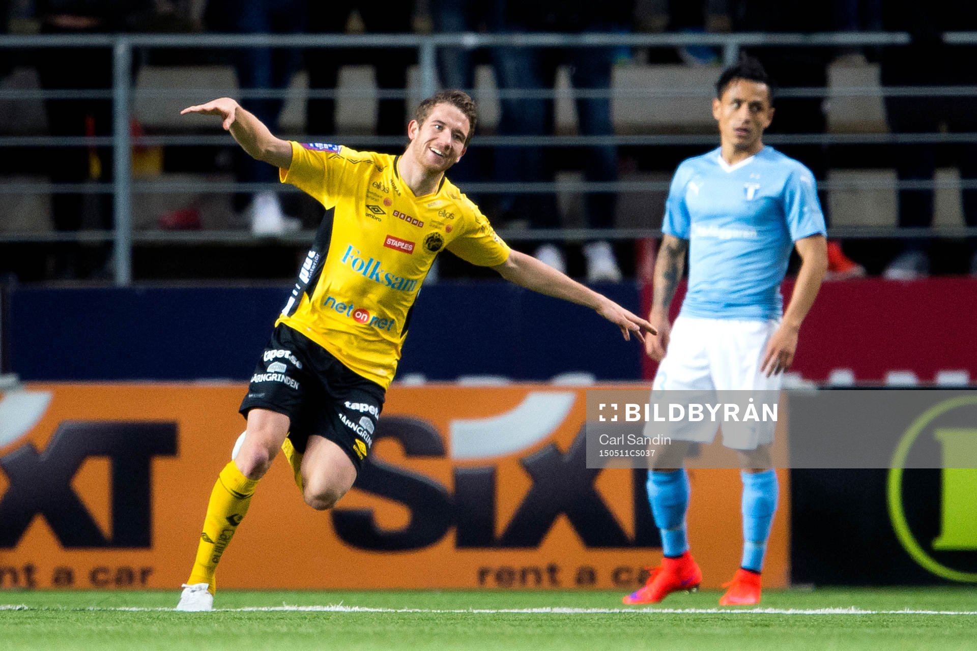 Elfsborgs Marcus Rohdén jublar