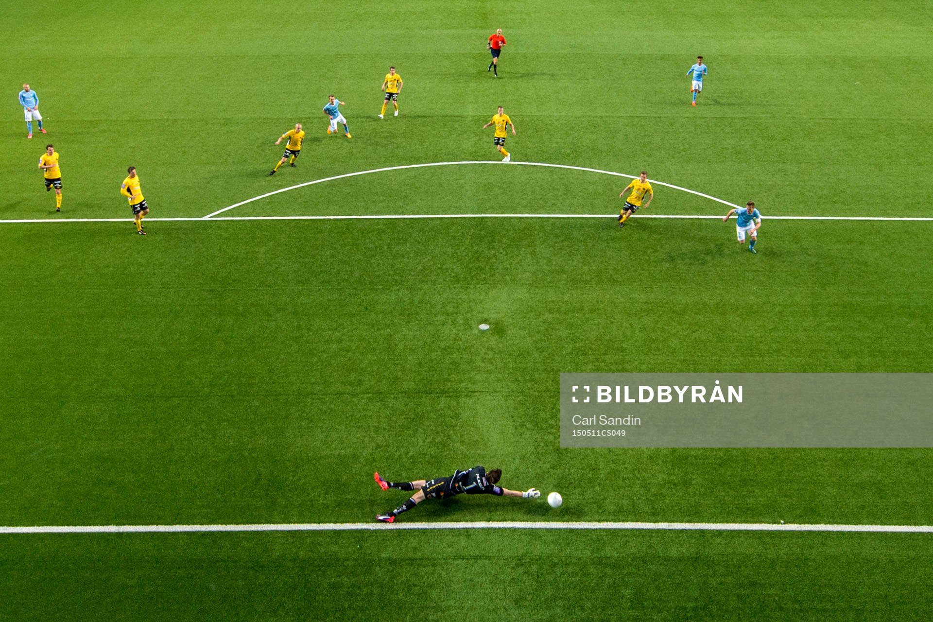Malmö FFs Magnus Wolff Eikrem gör 1-2 bakom Elfsborgs