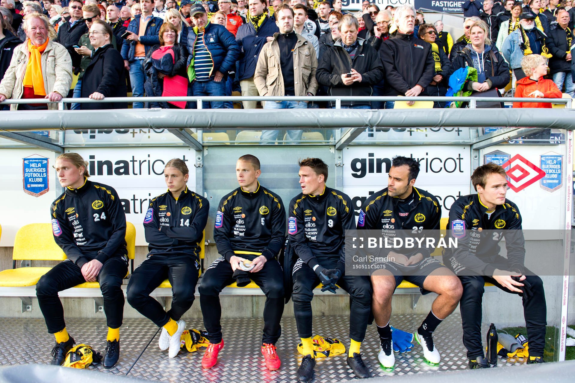 Elfsborgs Viktor Götesson, Anton Andreasson, Anton Lans,