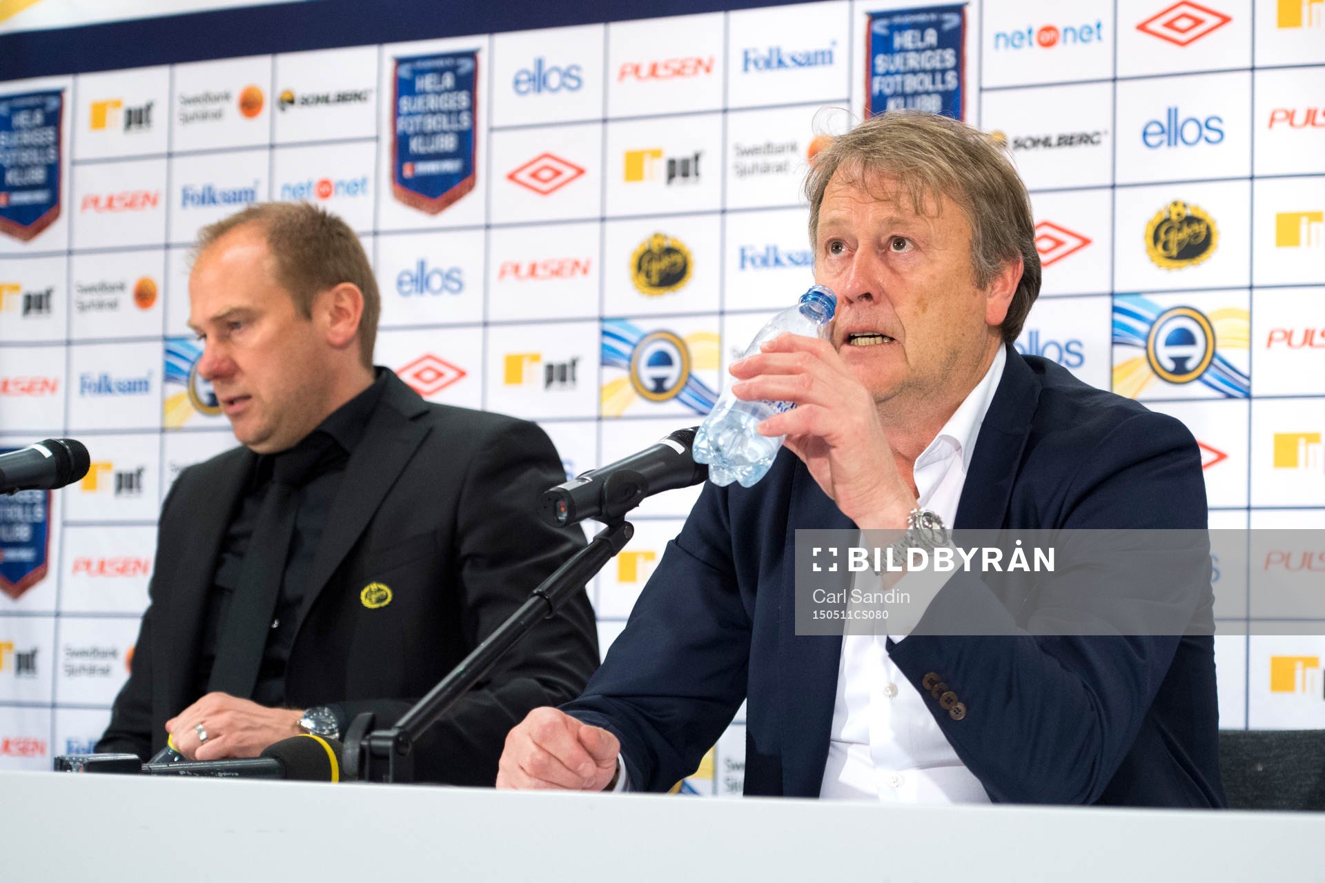 Elfsborgs manager Magnus Haglund och Malmö FFs tränare