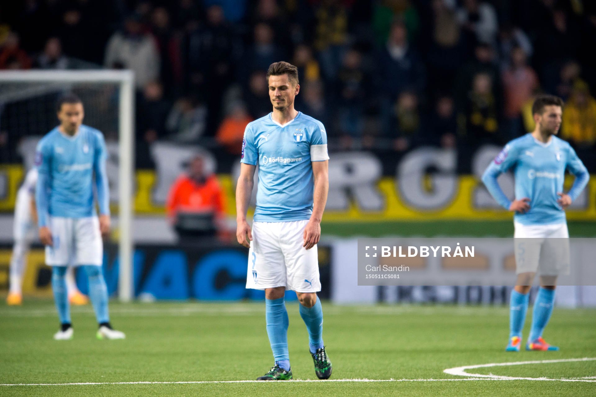 Malmö FFs Markus Rosenberg deppar