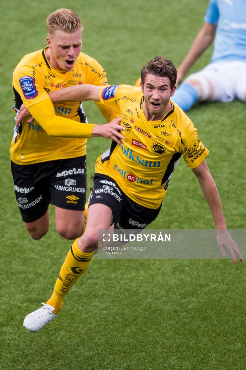Elfsborgs Marcus Rohdén har kvitterat till 1-1 och jublar