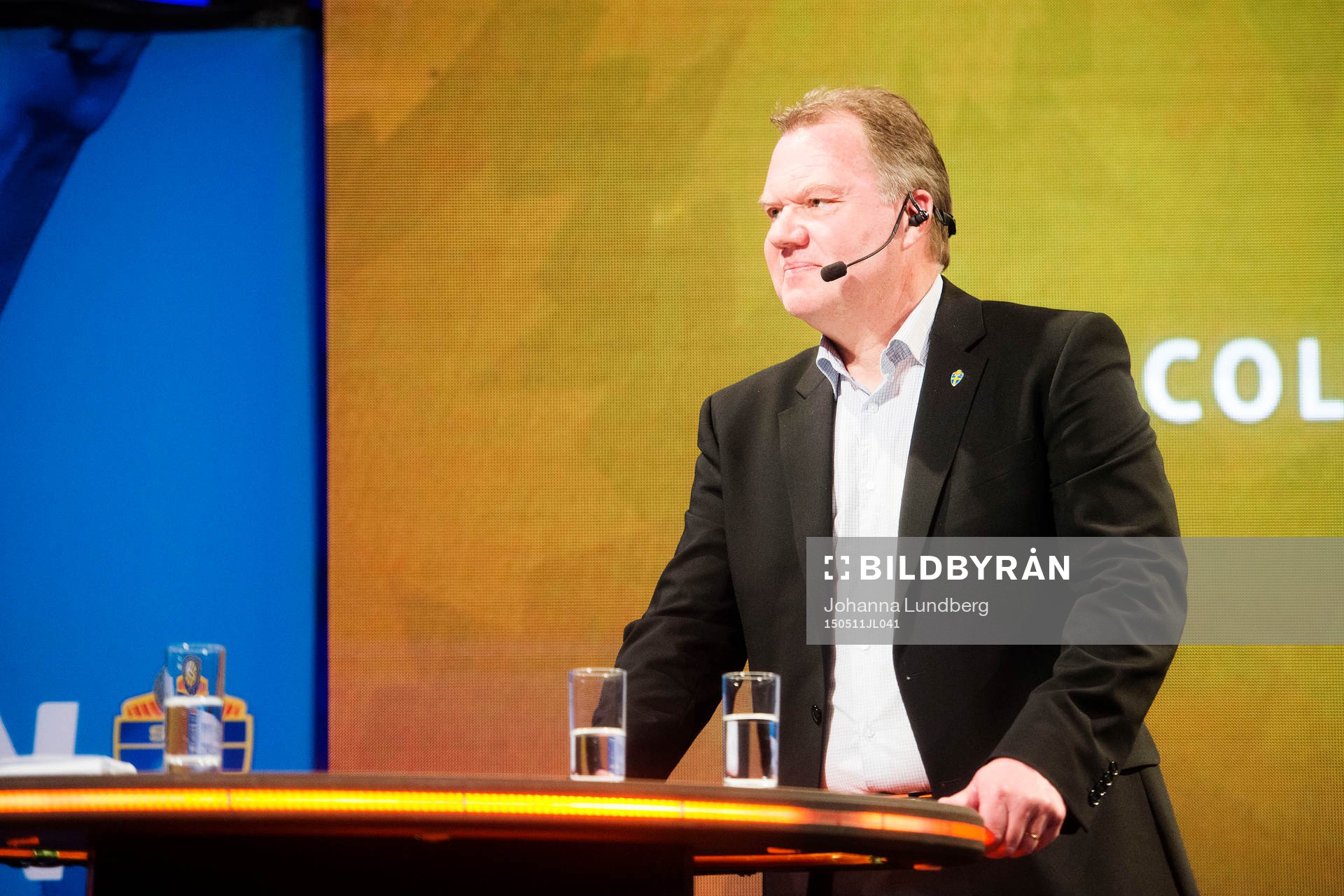 Karl-Erik Nilsson, ordförande Svenska fotbollsförbundet,