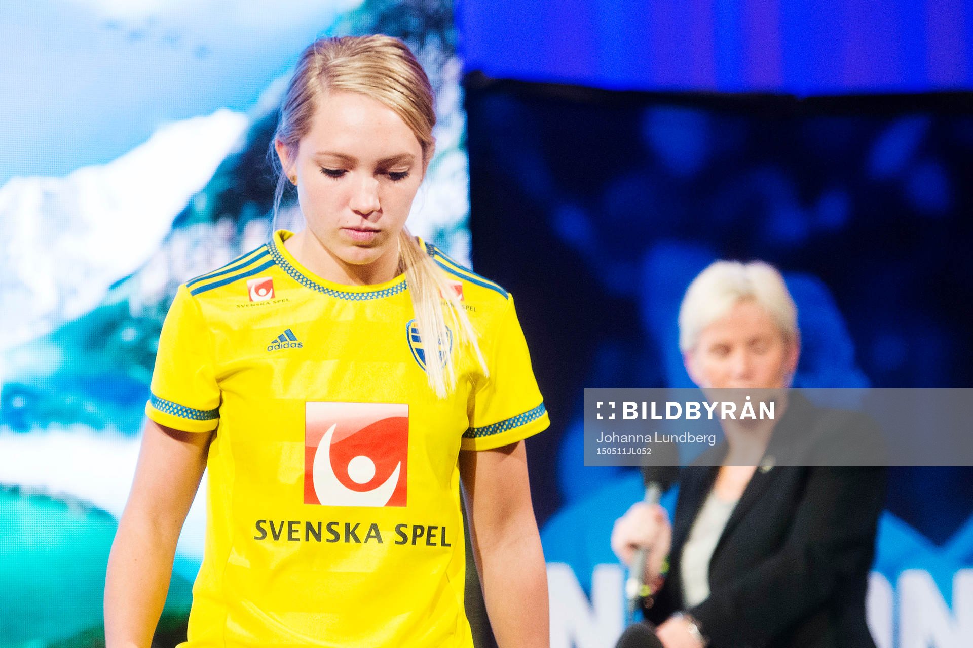 Sveriges Elin Rubensson när VM-truppen