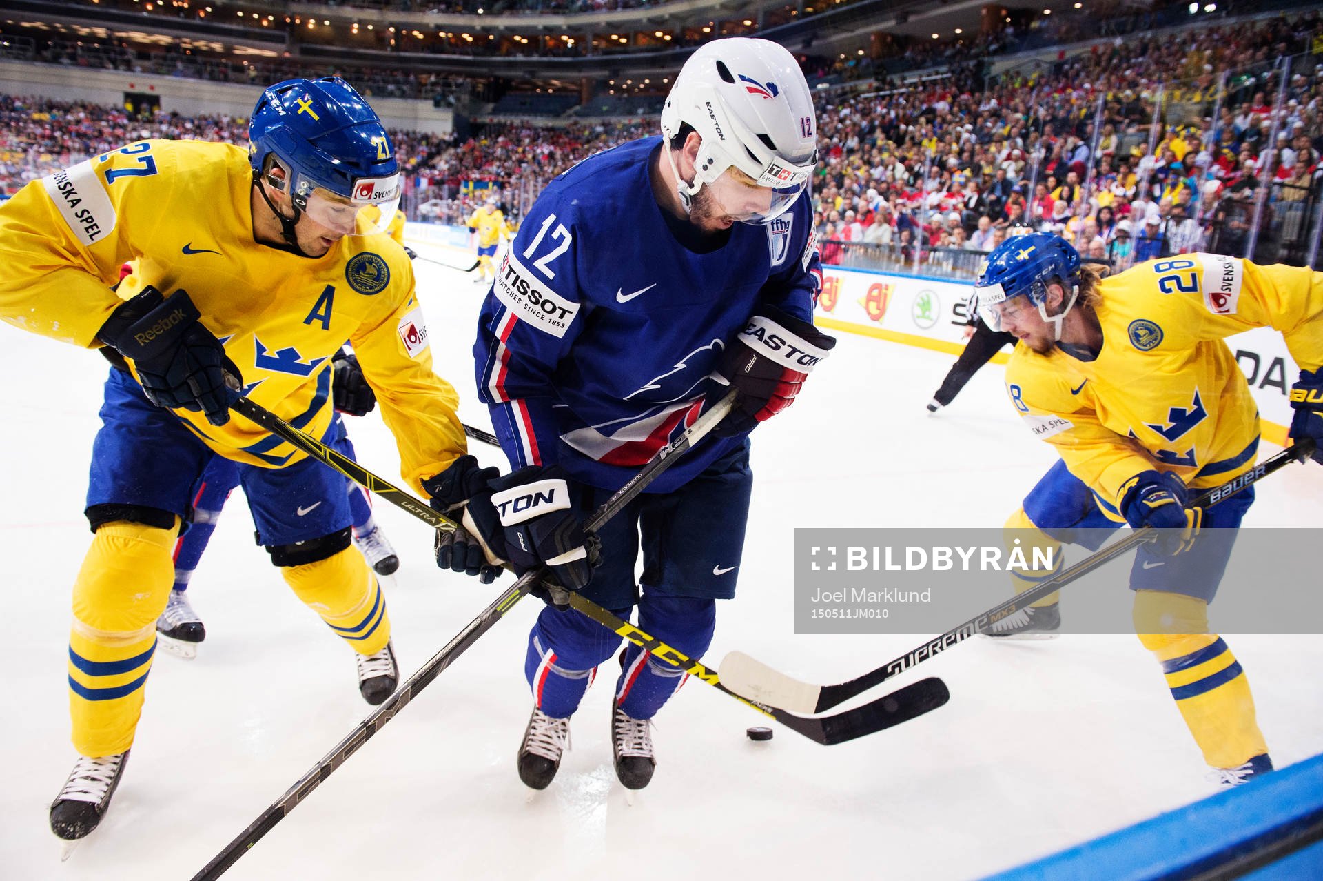 Sveriges Jimmie Ericsson och Elias Lindholm utmanar