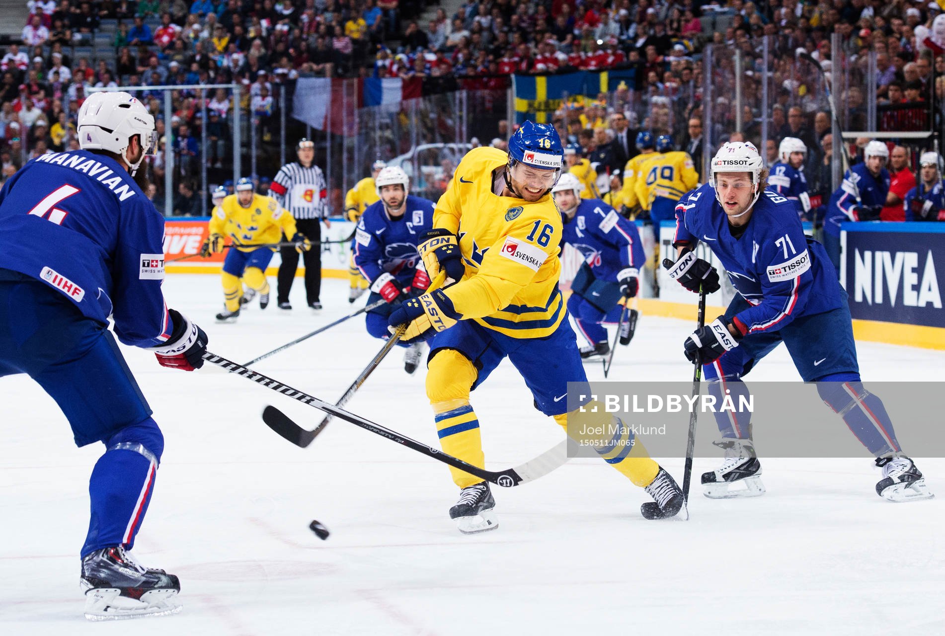 Sveriges Jacob Josefson utmanar Frankrikes Antonin Manavian