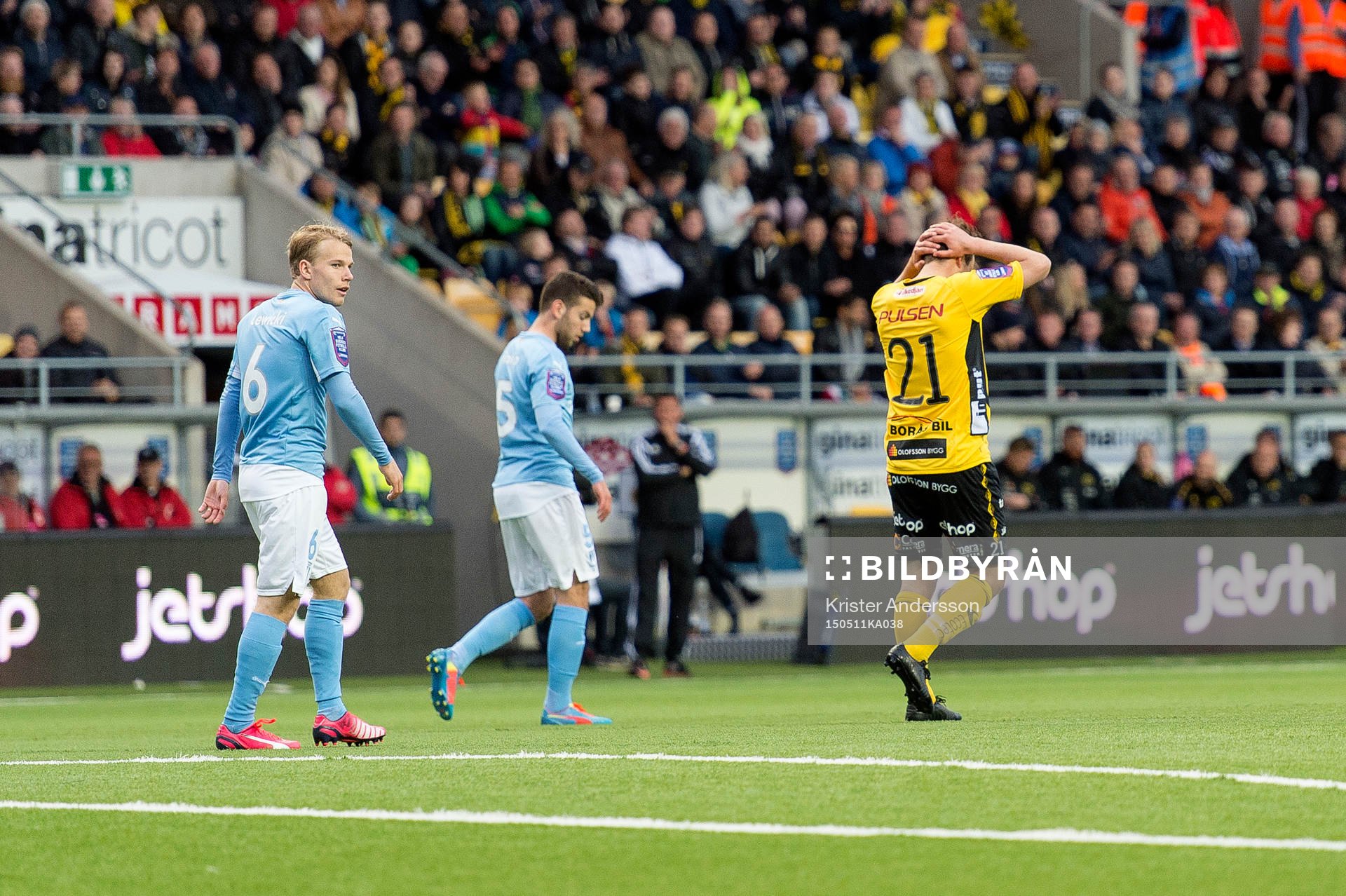 Elfsborgs Henning Hauger deppar