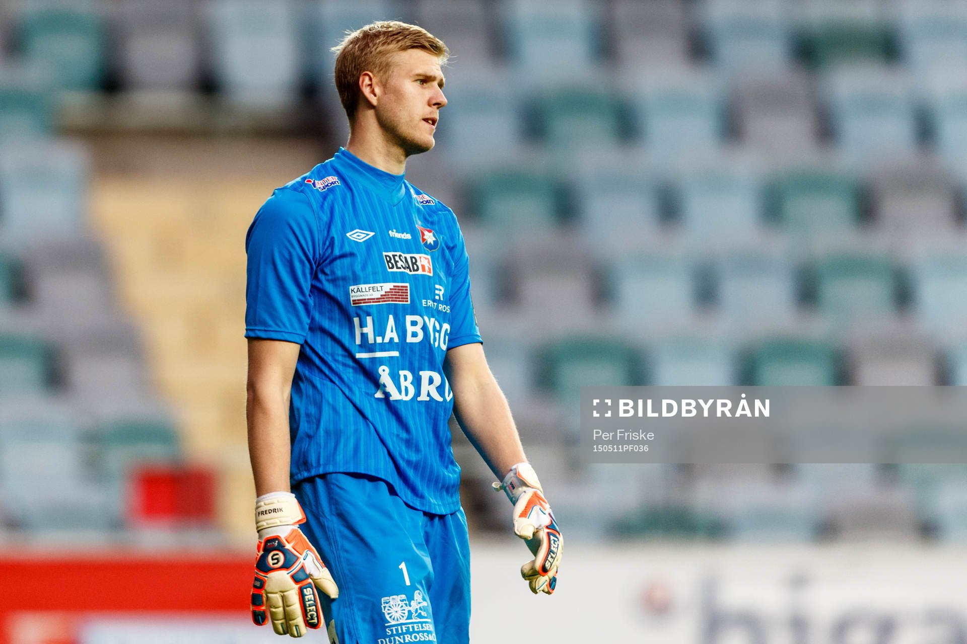 Örgrytes målvakt Fredrik Andersson