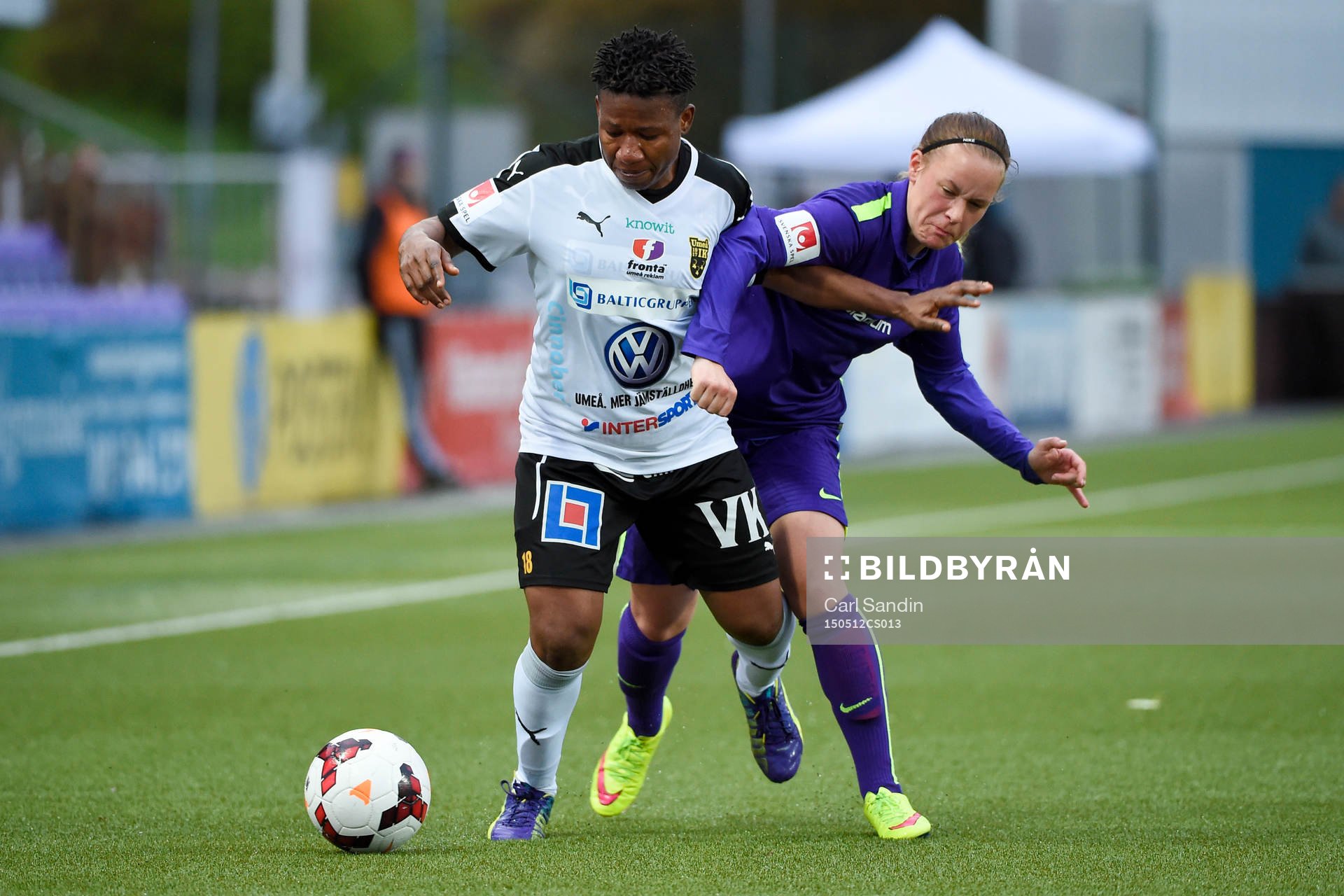 Umeås Rita Chikwelu och Jitex Michaela Berndtsson