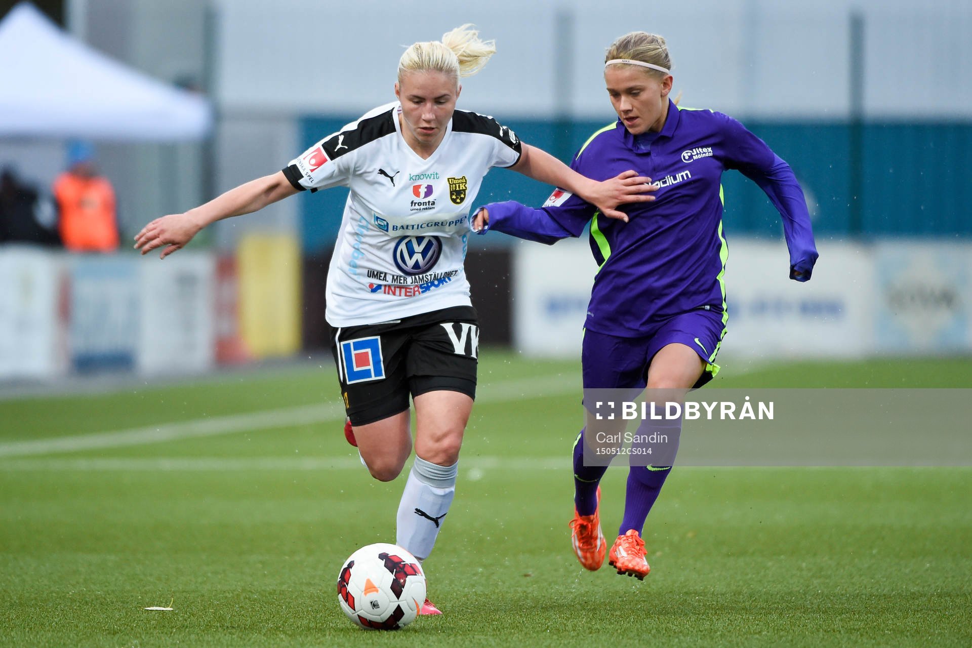 Umeås Selina Henriksson och Jitex Pernilla Sennewald