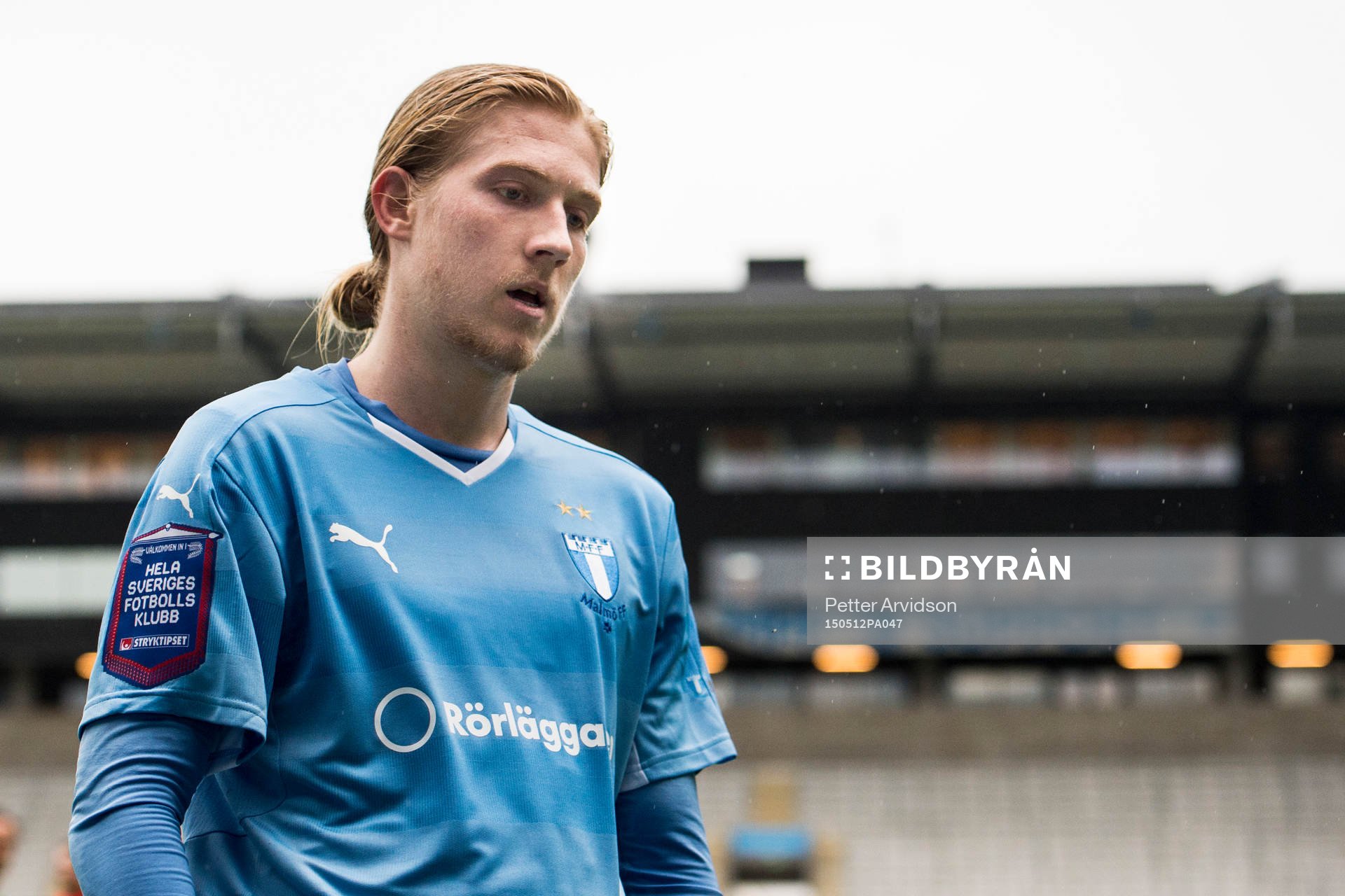 Malmö FFs Simon Kroon deppar