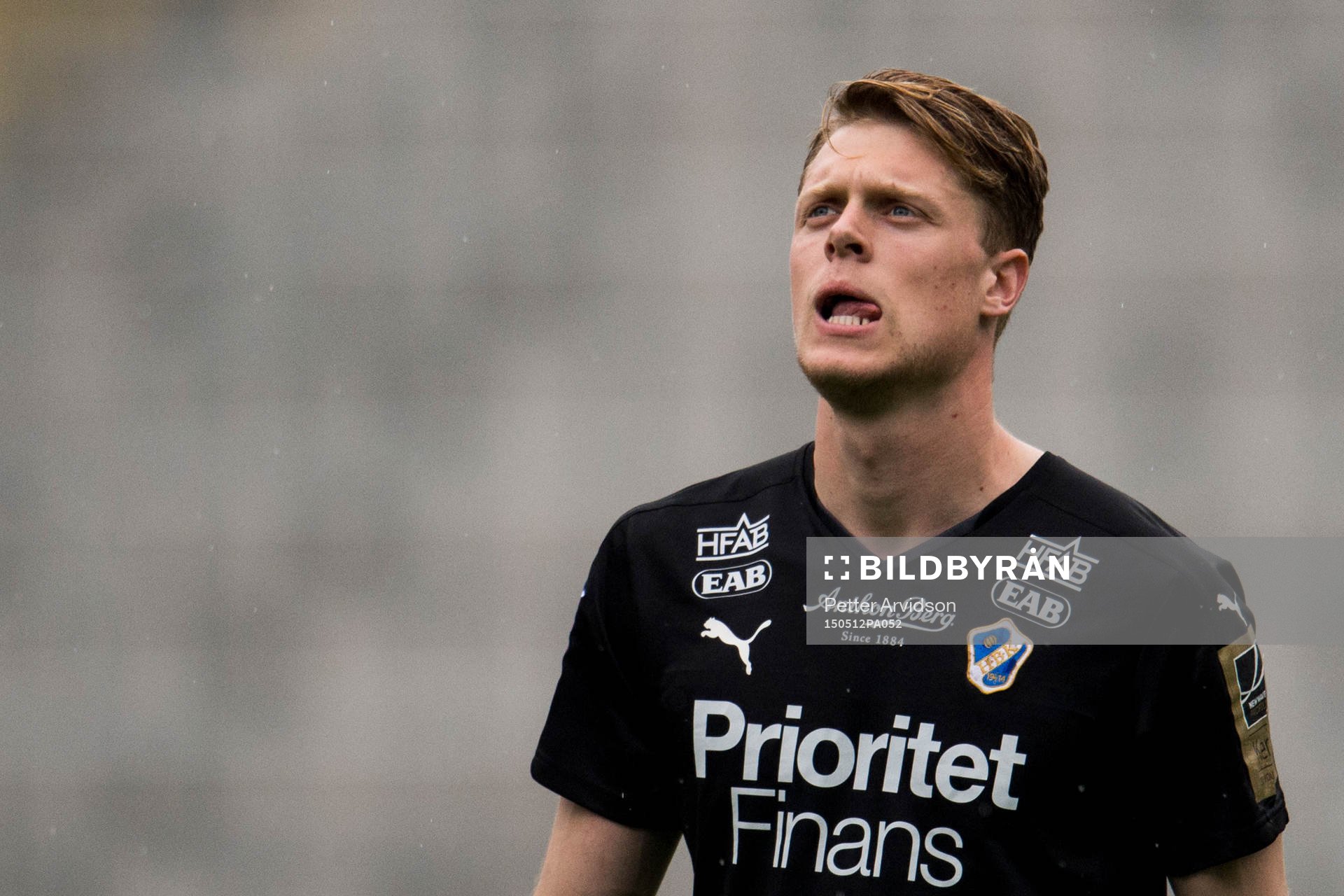 Halmstads målvakt Malkolm Nilsson
