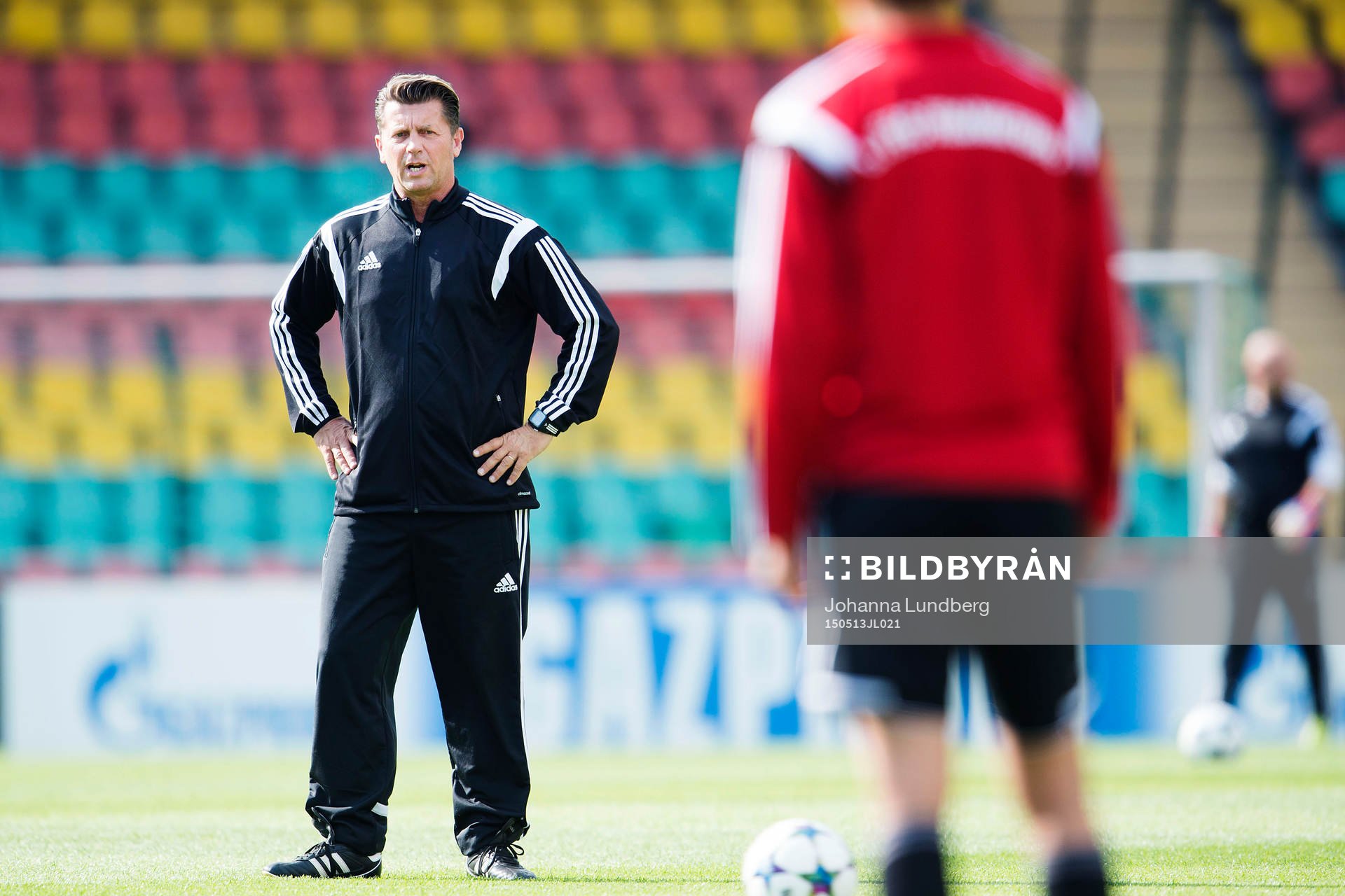 Frankfurts tränare Colin Bell