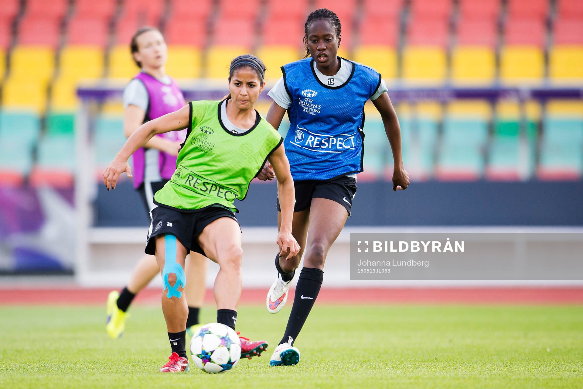 s Shirley Cruztrana och Ouleymata Sarr