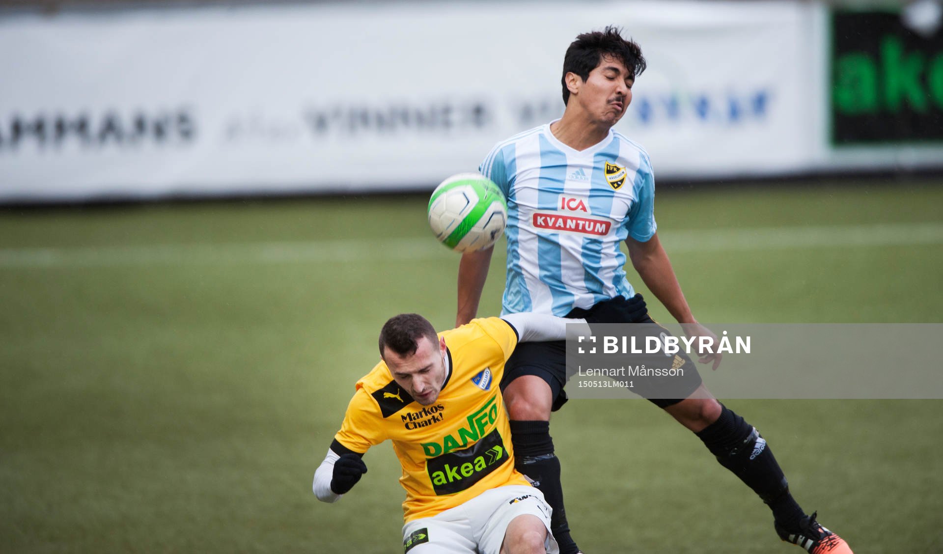 IFK Hässleholms Diego Delgado i matchen i division 2