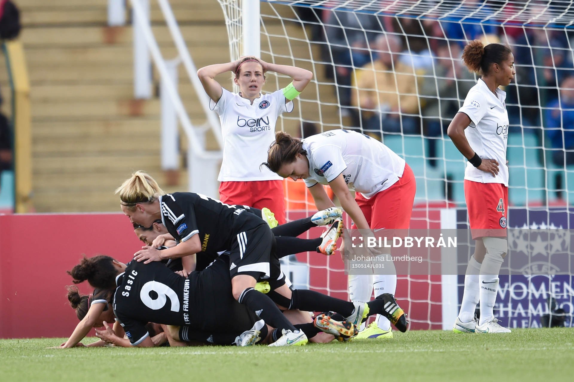 Frankfurt jublar och PSG deppar
