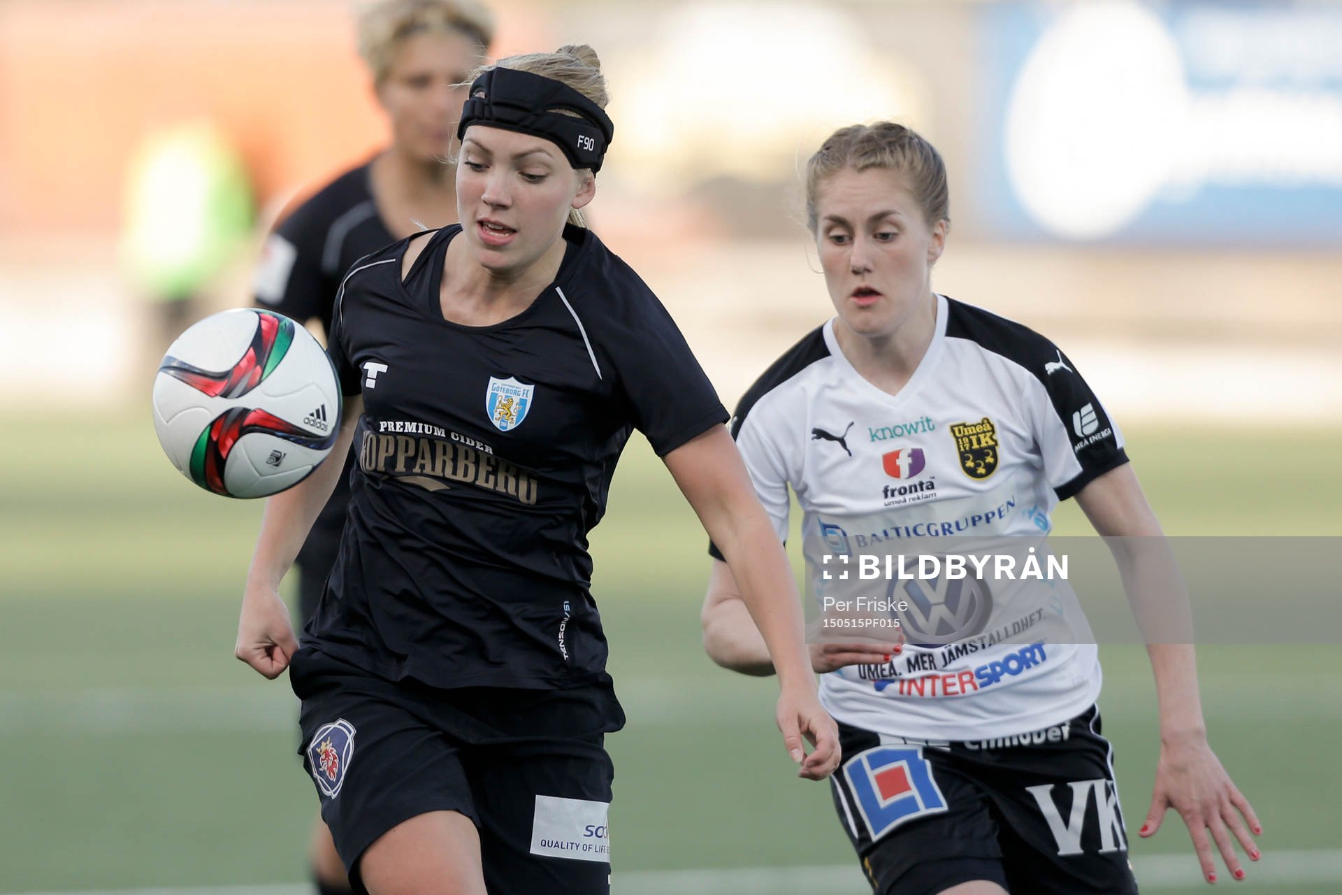 Göteborgs Elin Rubensson och Umeås Hanna Sandström