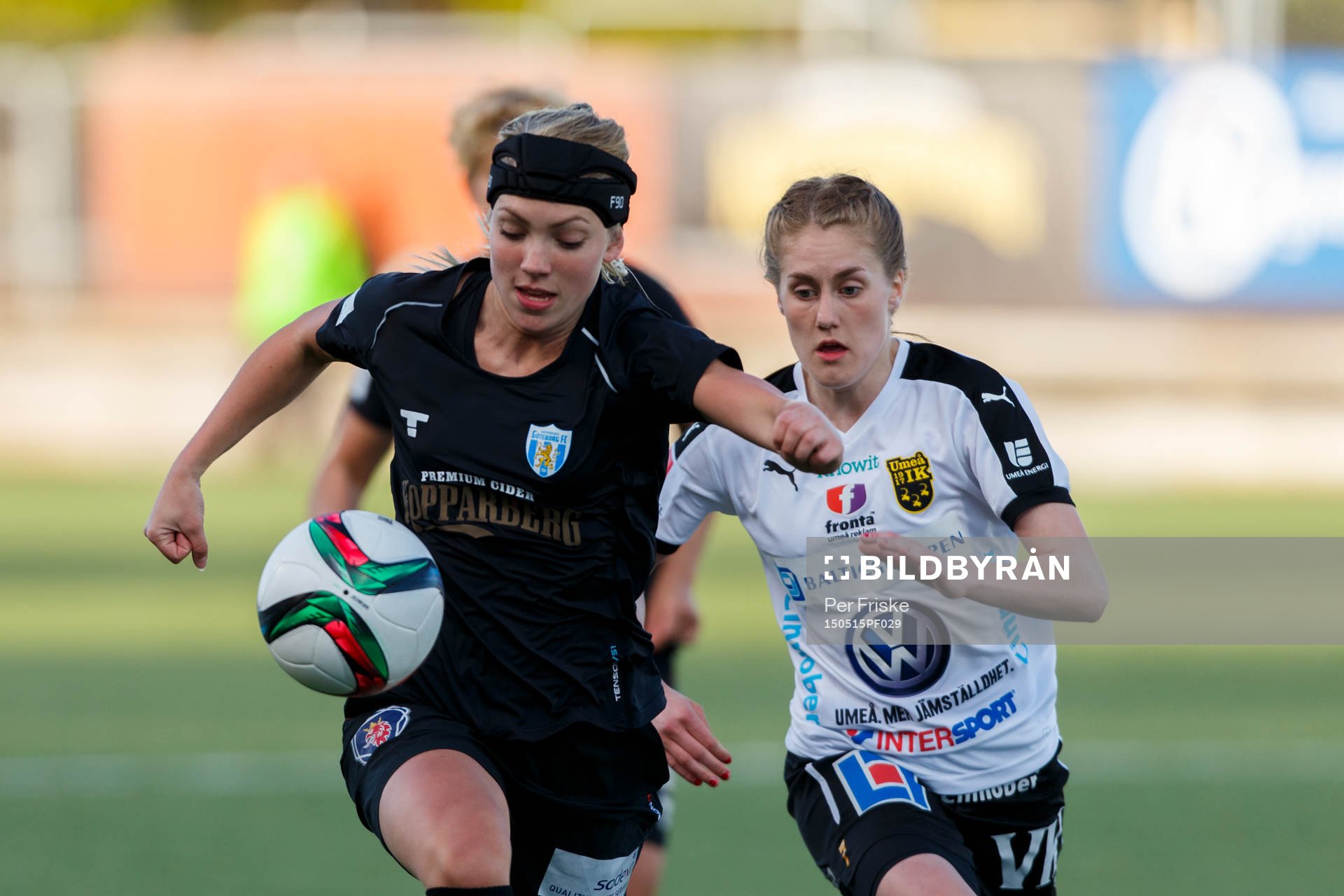 Göteborgs Elin Rubensson och Umeås Hanna Sandström