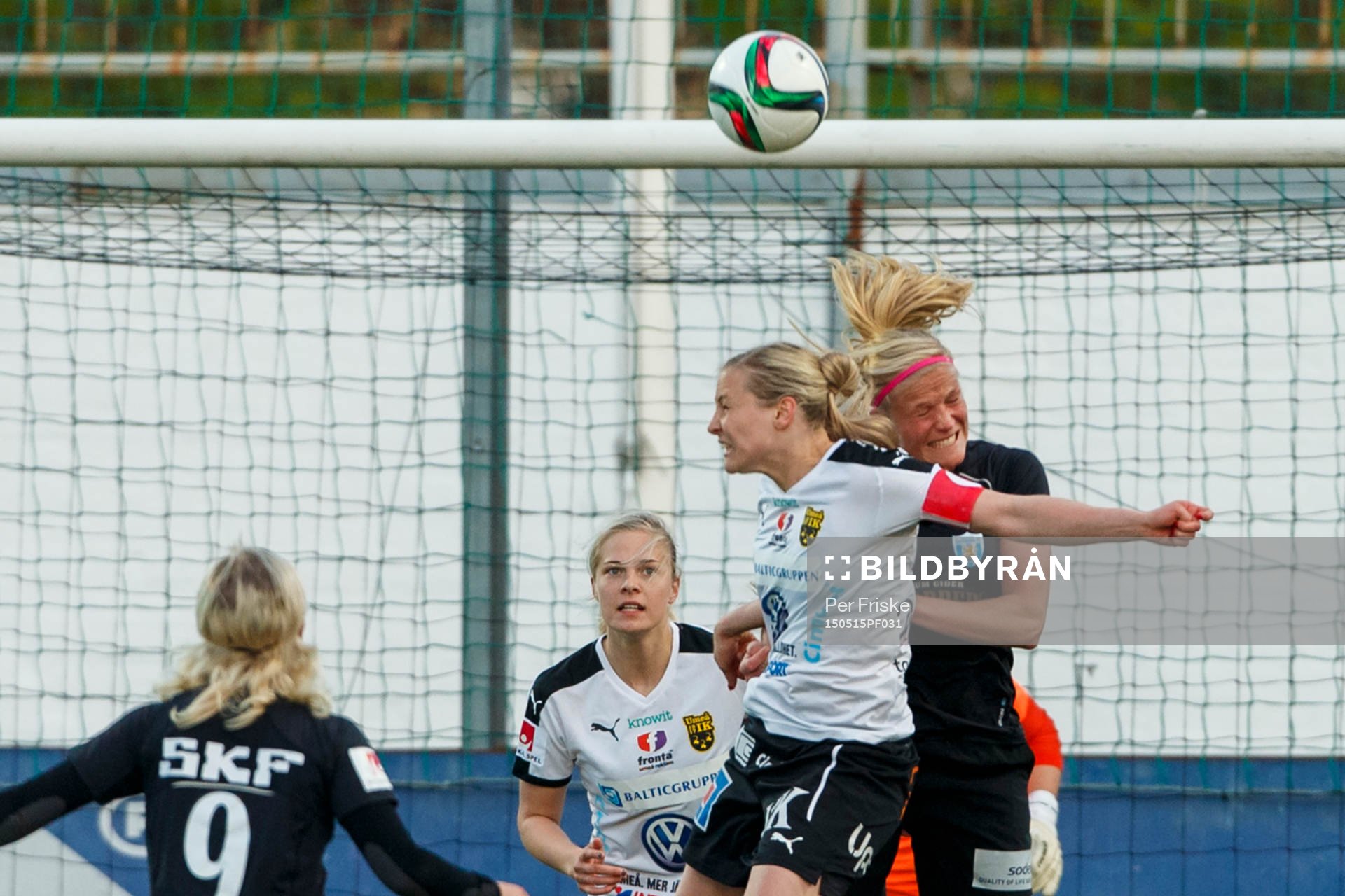 Umeås Lisa Lantz och Göteborgs Kathlene Fernström