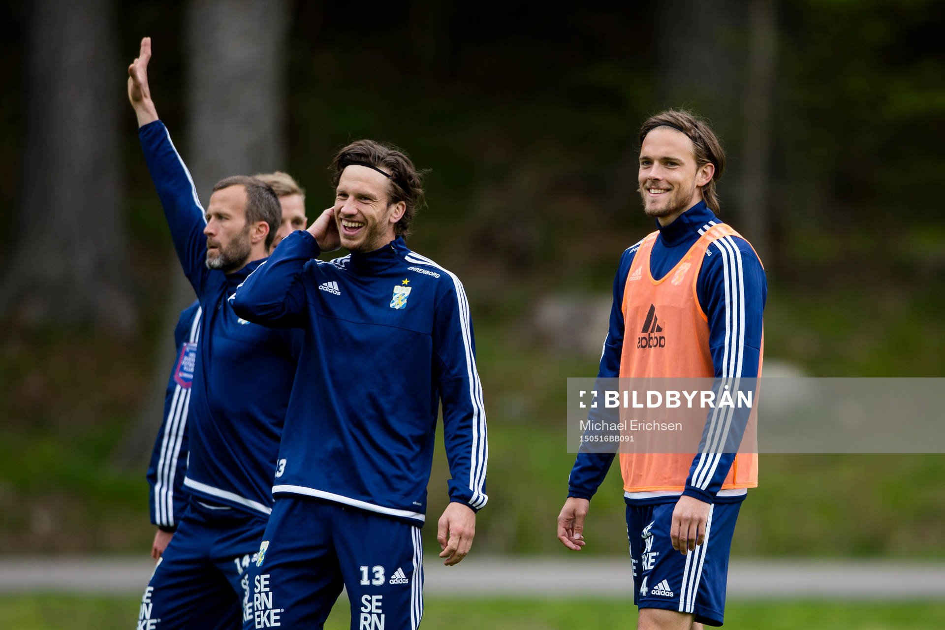 IFK Göteborgs Gustav Svensson och Tom Pettersson