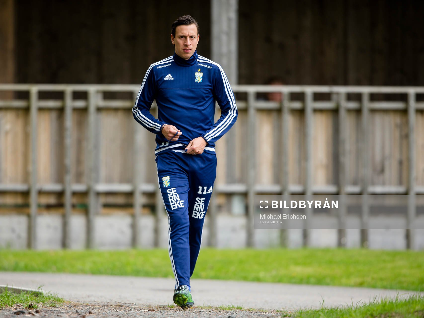 IFK Göteborgs Martin Smedberg-Dalence innan en