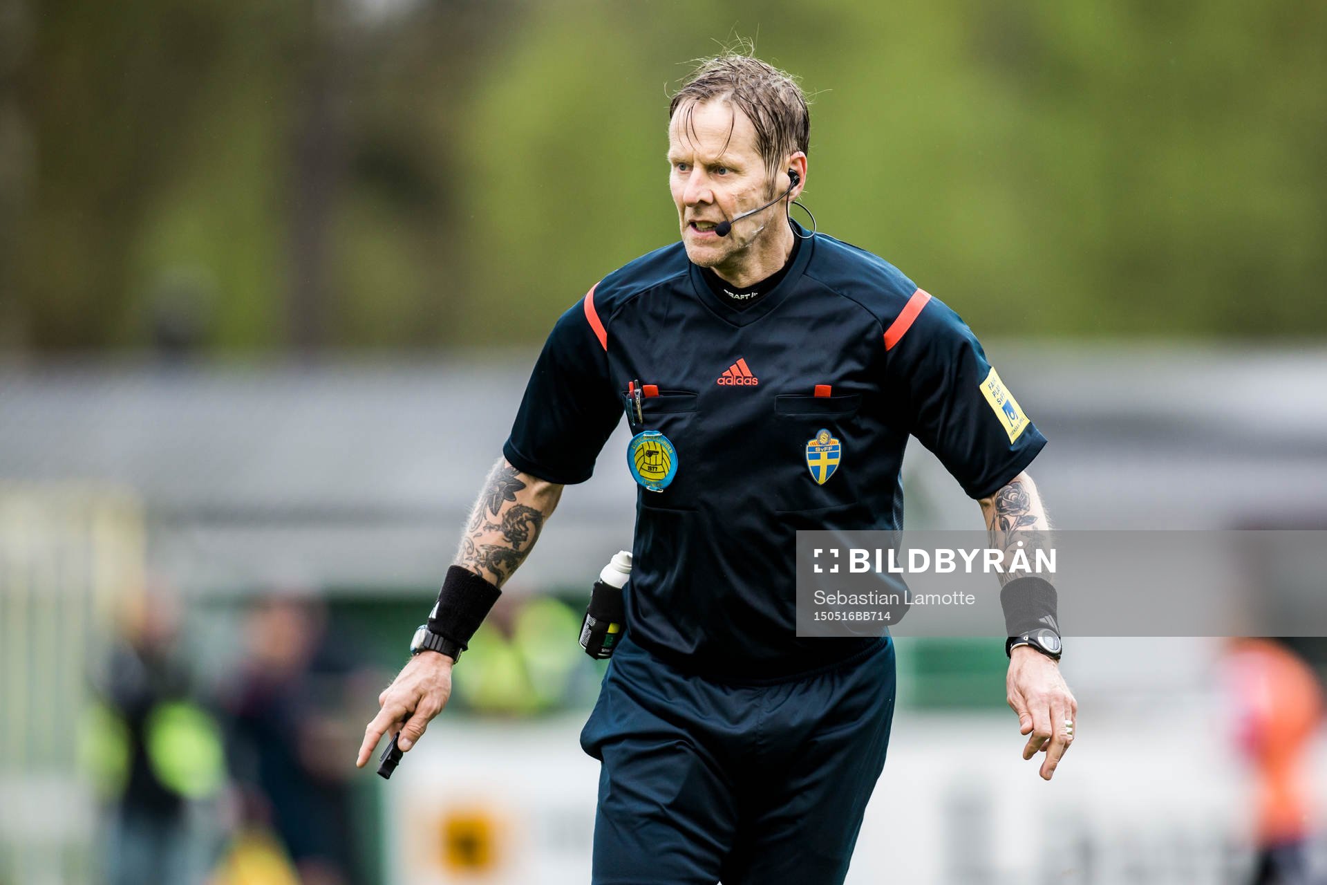 Huvuddomare Lars Olsson