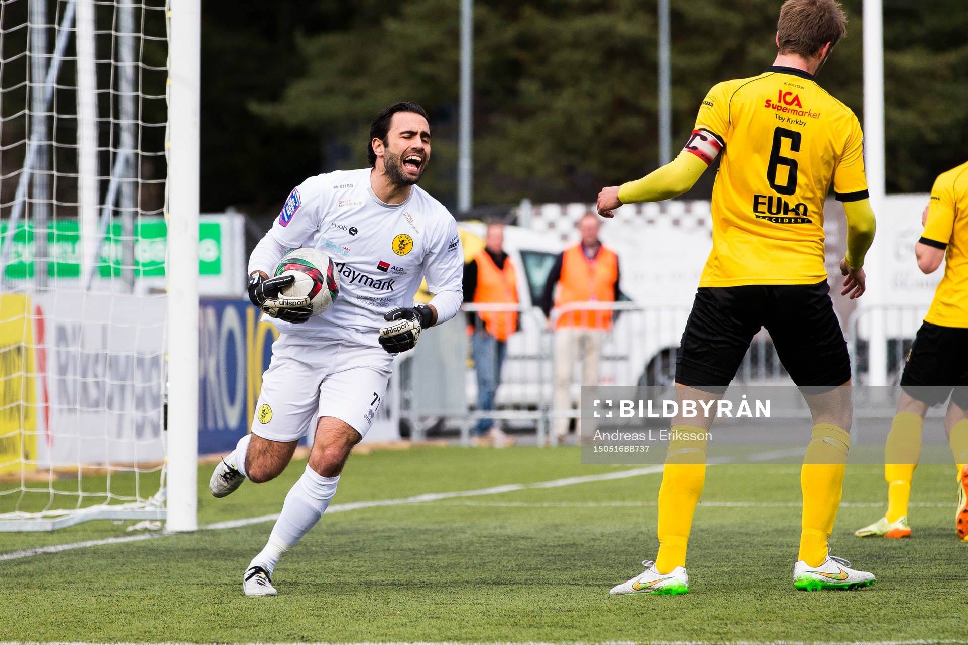 Frej Täbys målvakt Marko Atanackovic