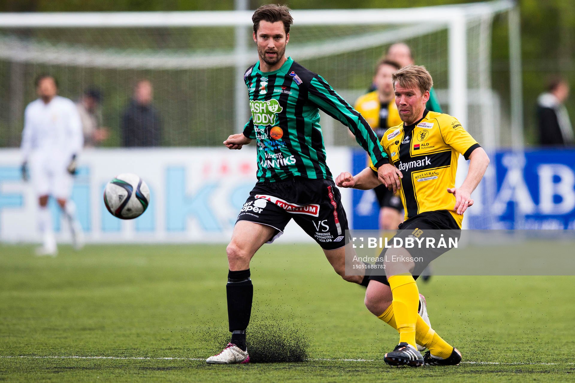 Varbergs Peter Nyström och Frej Täbys Joakim Runnemo