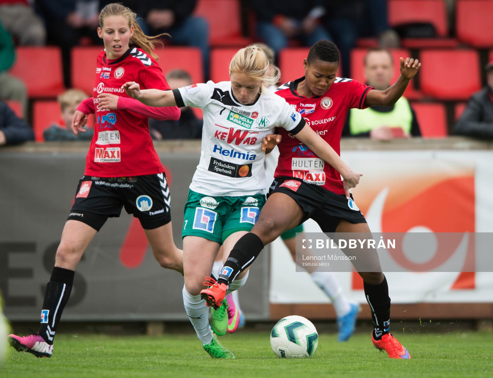 Mallbackens Mimmi Larsson och Kristianstads Ida Rebecca