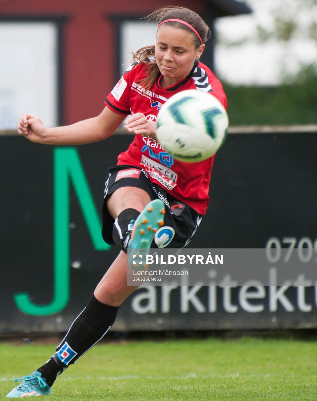 Kristianstads Alice Nilsson i matchen i damallsvenskan