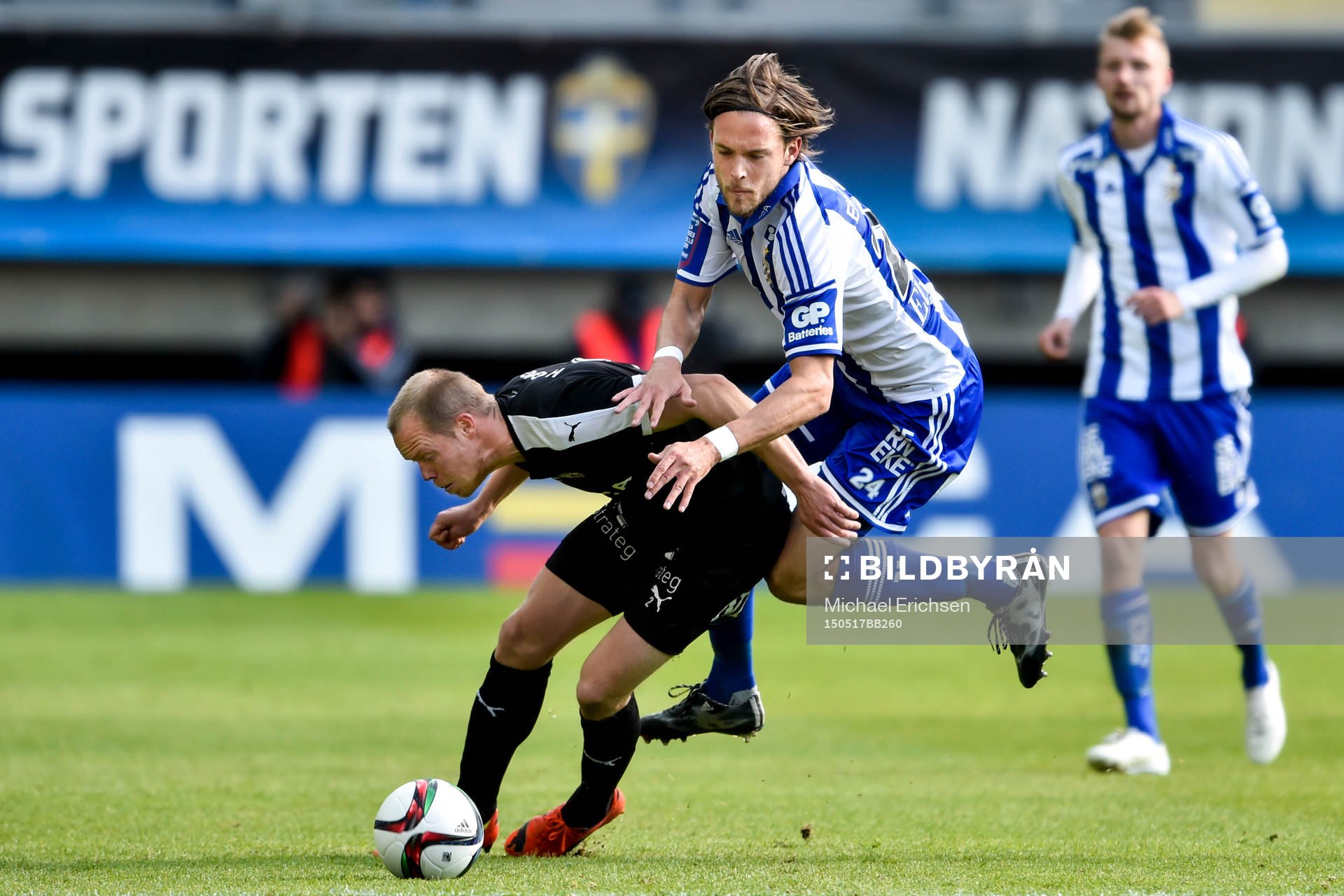 IFK Göteborgs Tom Pettersson och Örebros Patrik Haginge