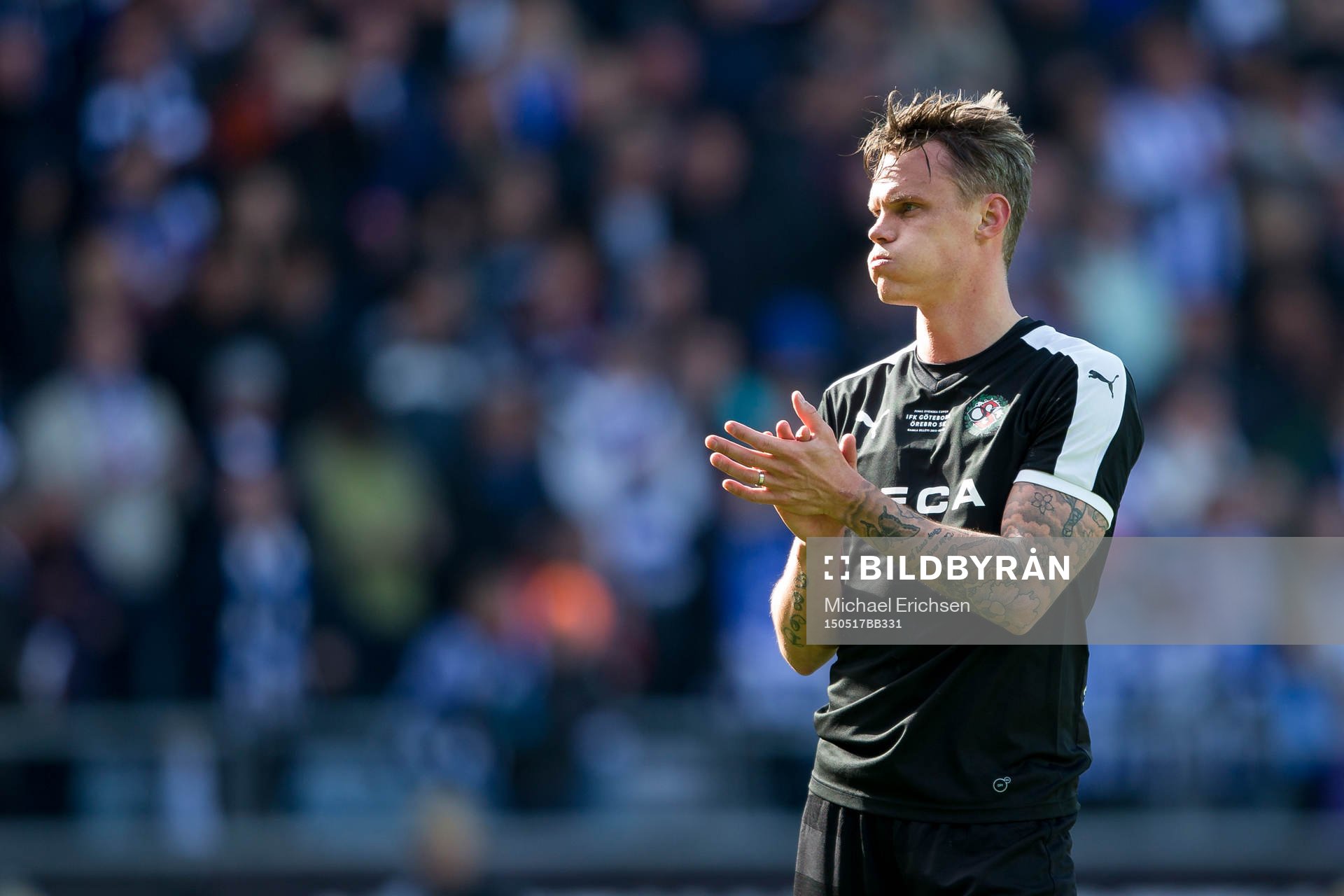 Örebros Erik Moberg deppar