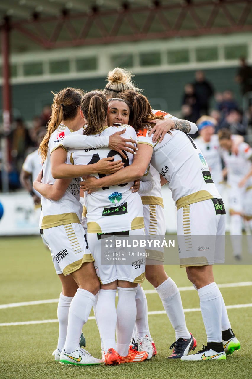 Rosengårds Marta Viera Da Silva jublar